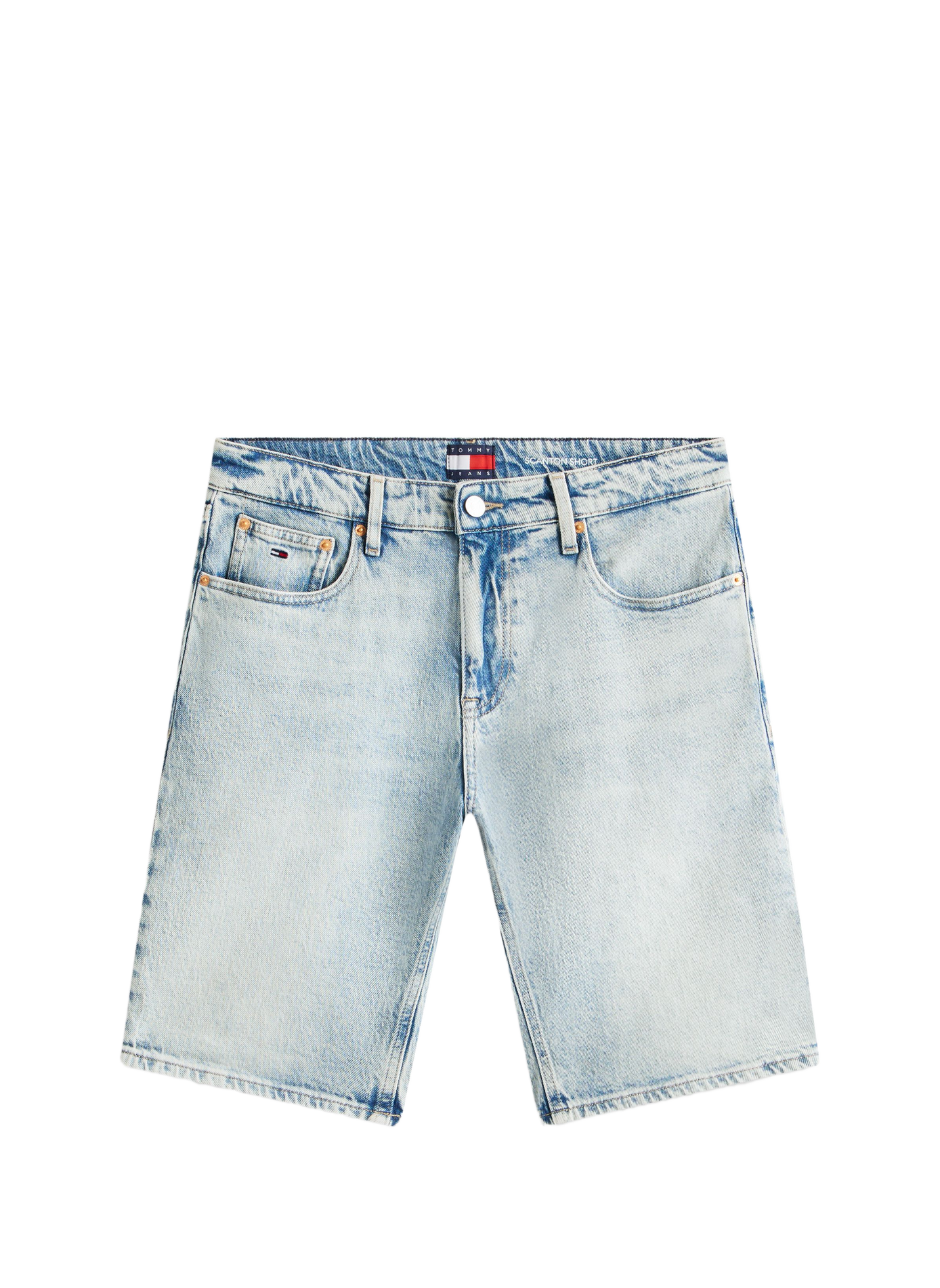 Short slim Scanton in blended cotton TOMMY HILFIGER Blue