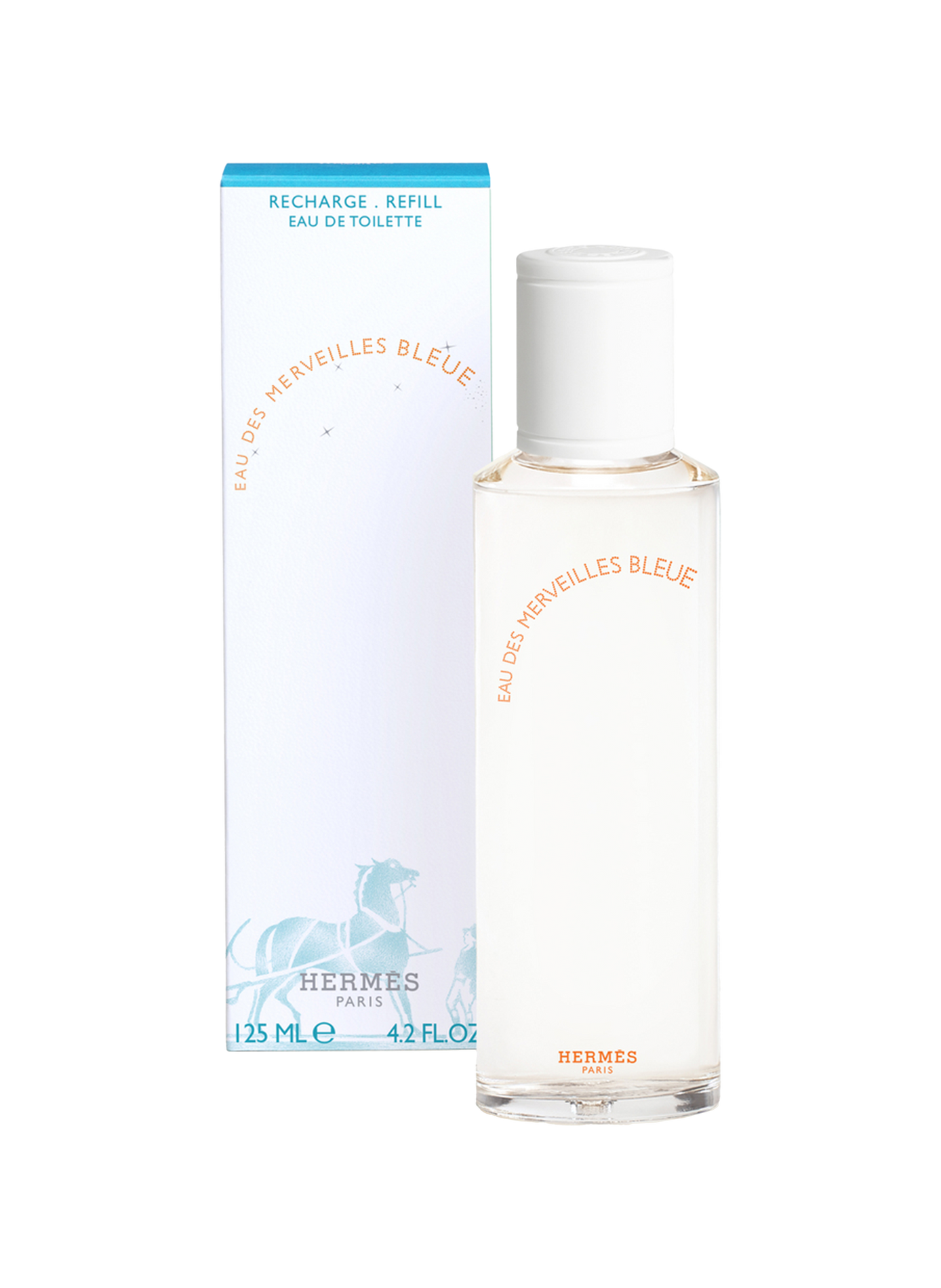 Eau des Merveilles Blau - Nachfüllung Eau de Toilette HERMÈS No color