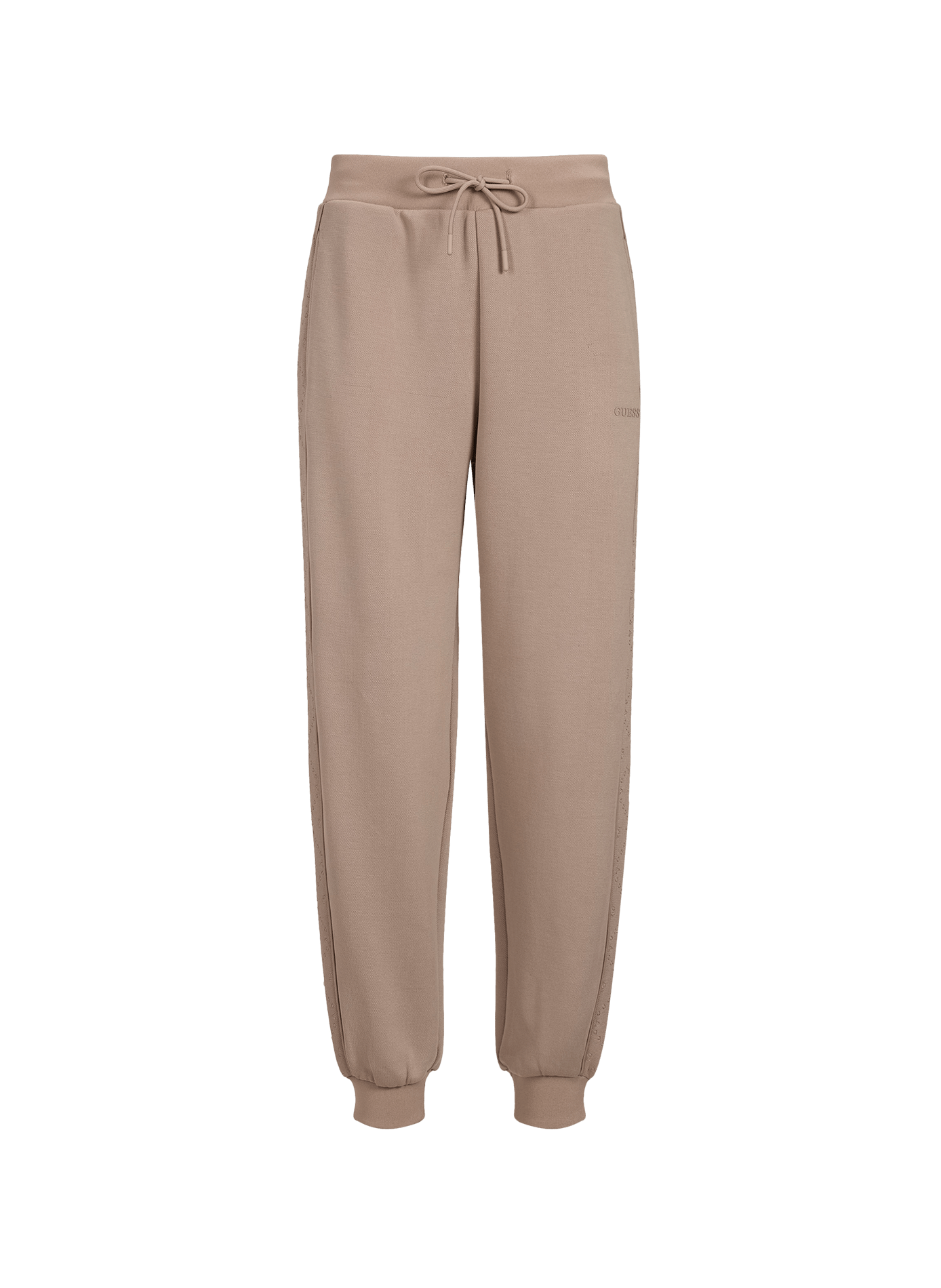 Elsa plain straight-leg joggers GUESS Beige