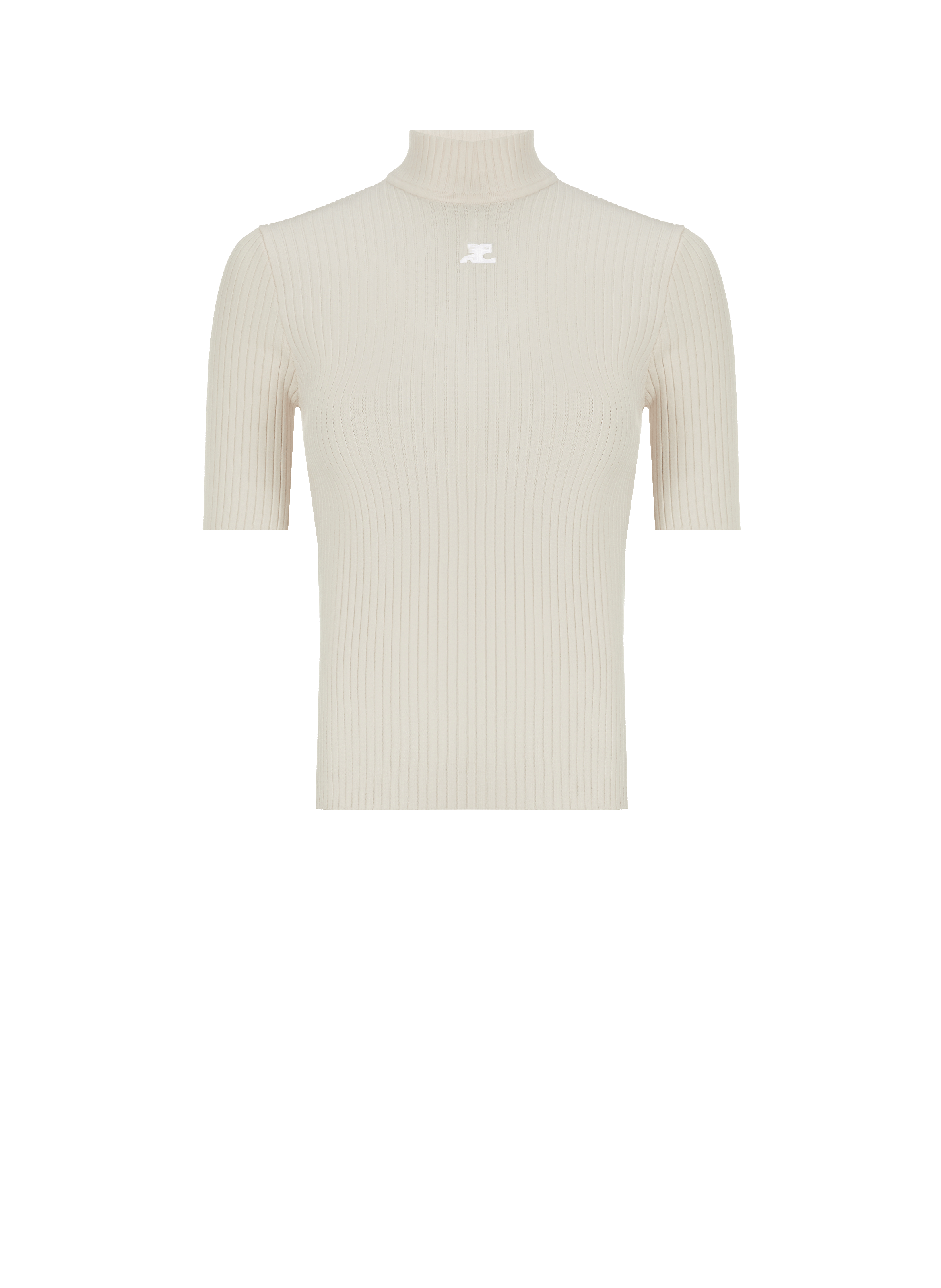 Pull en maille en polyester mélangé