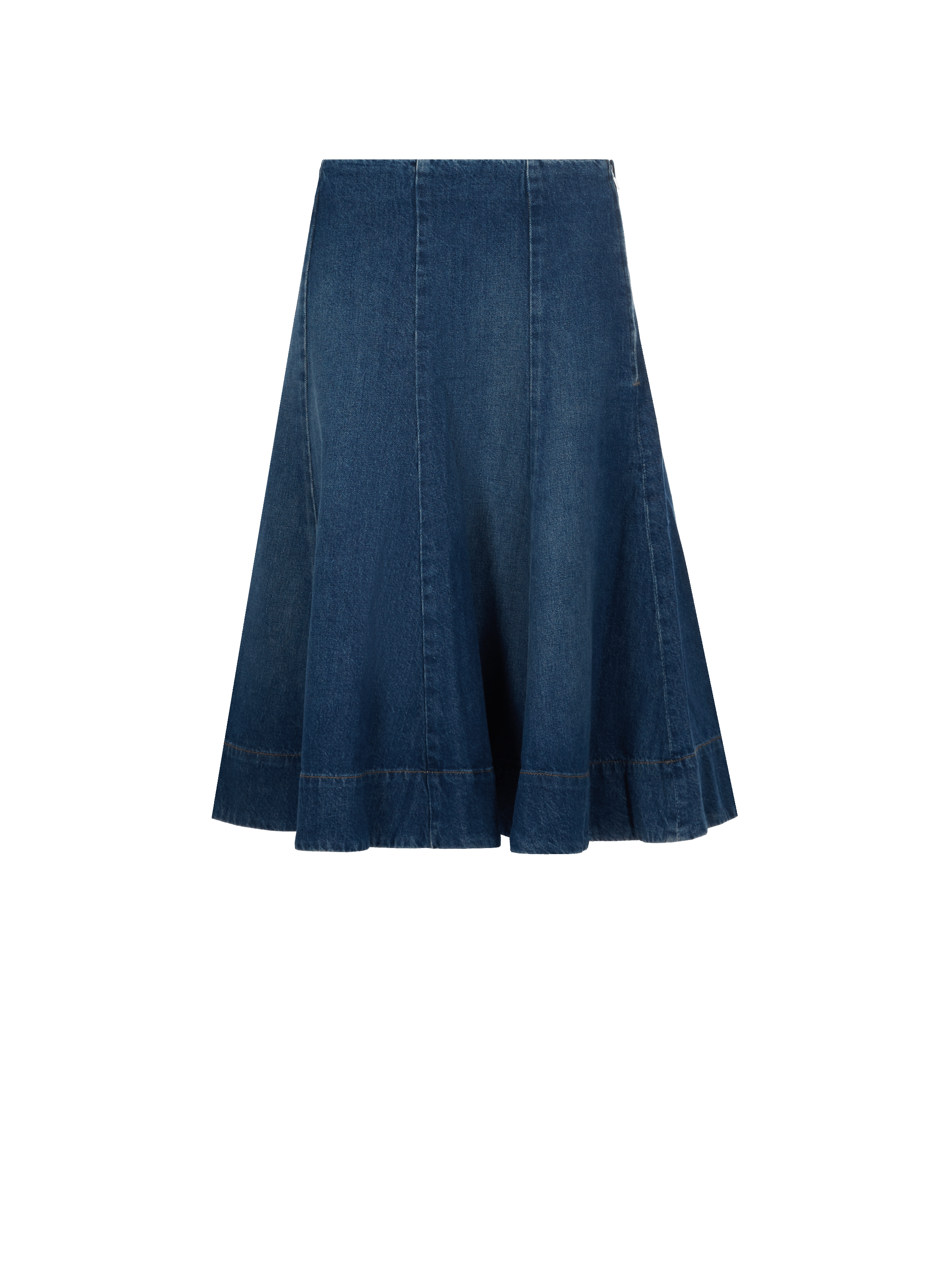 Jupe courte en jean Bleu