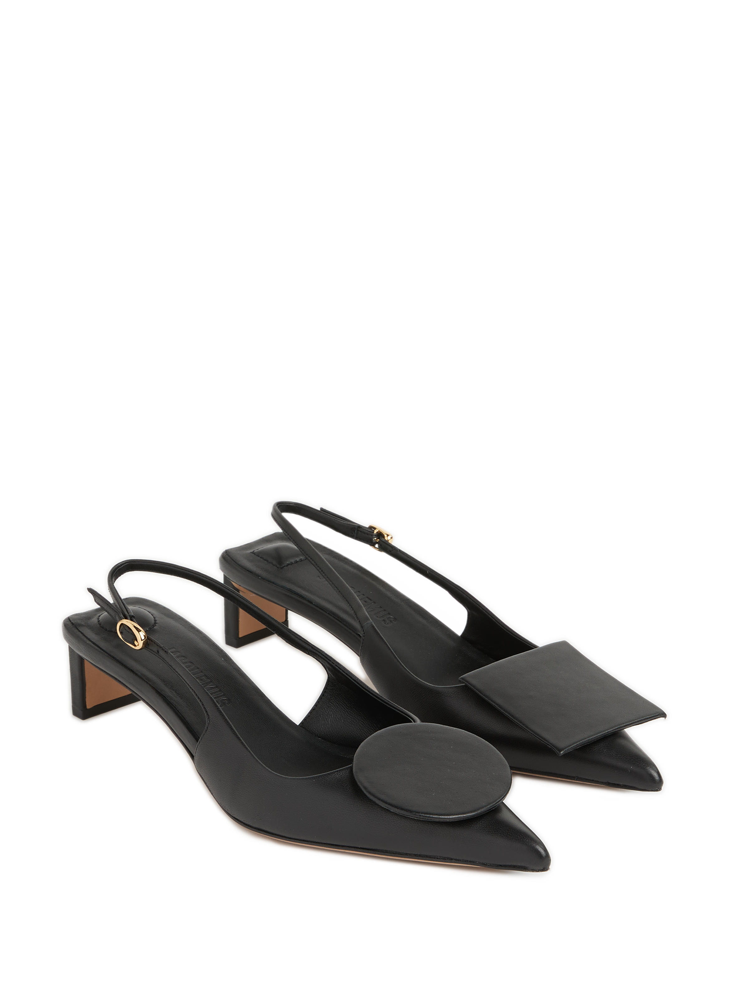 Les Slingbacks Duelo heels JACQUEMUS Black