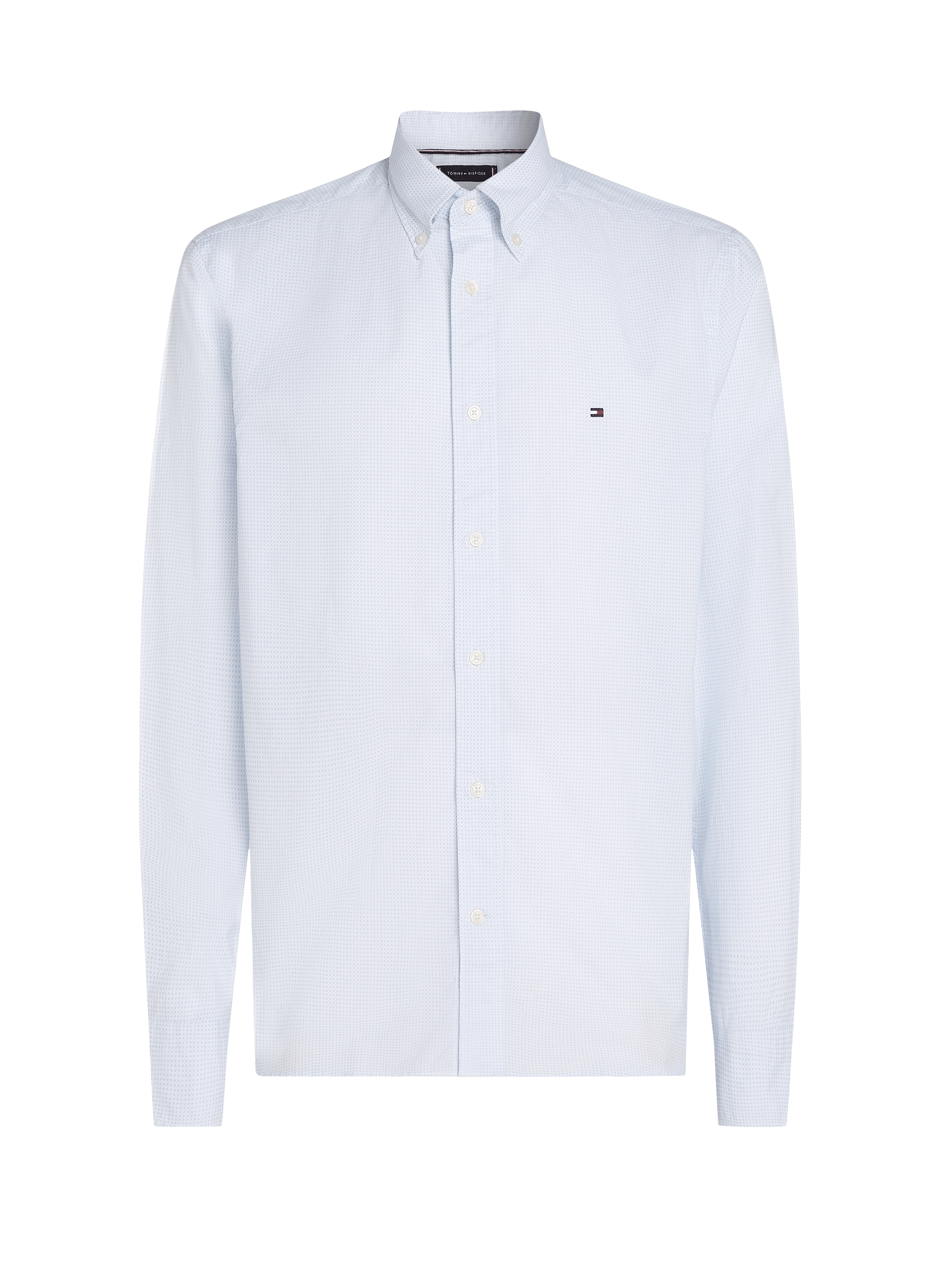 Chemise à motif en coton TOMMY HILFIGER Blanc