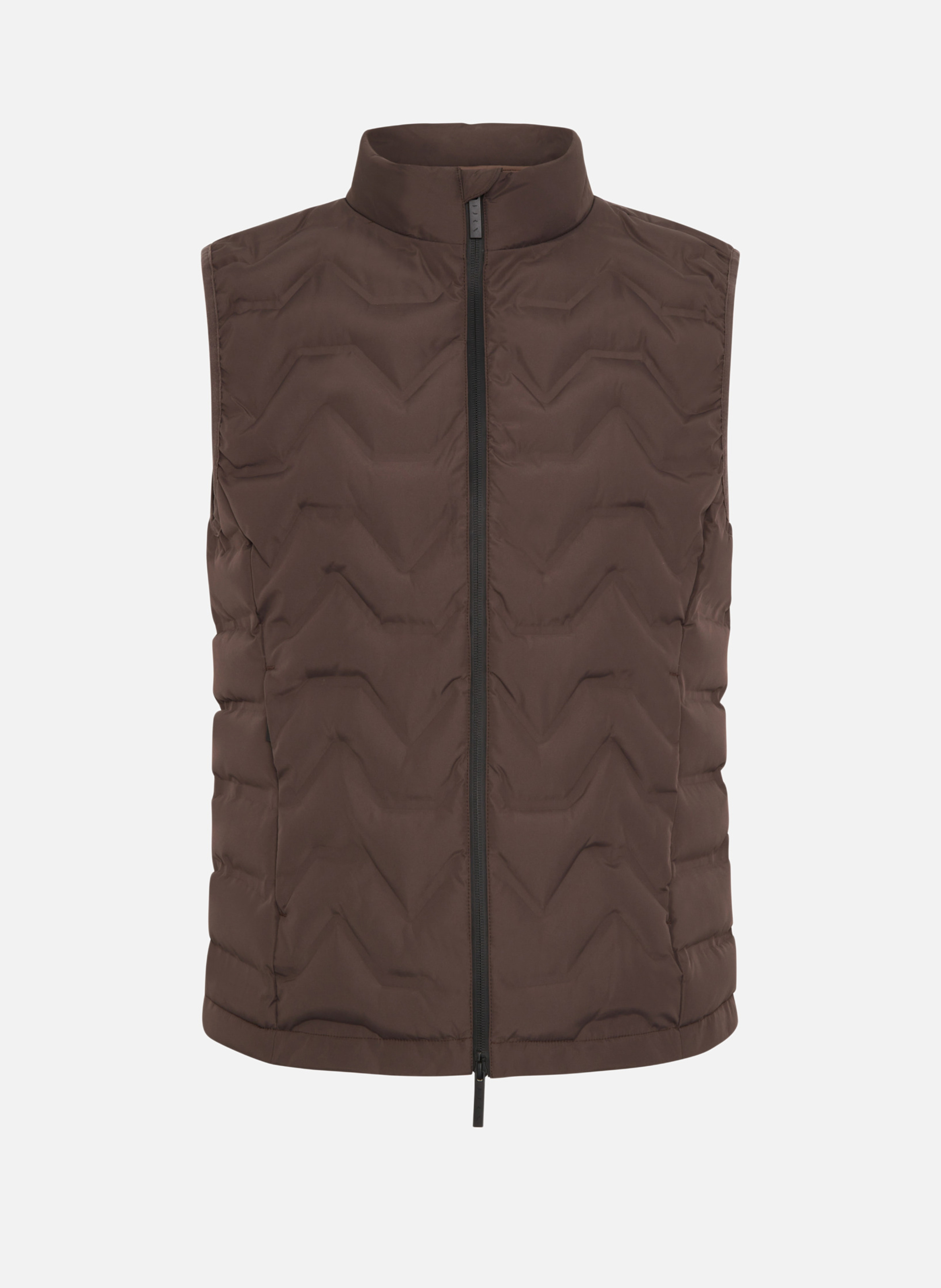BORN LIVING YOGA Veste de sport zippée performance athleisure sepik Marron