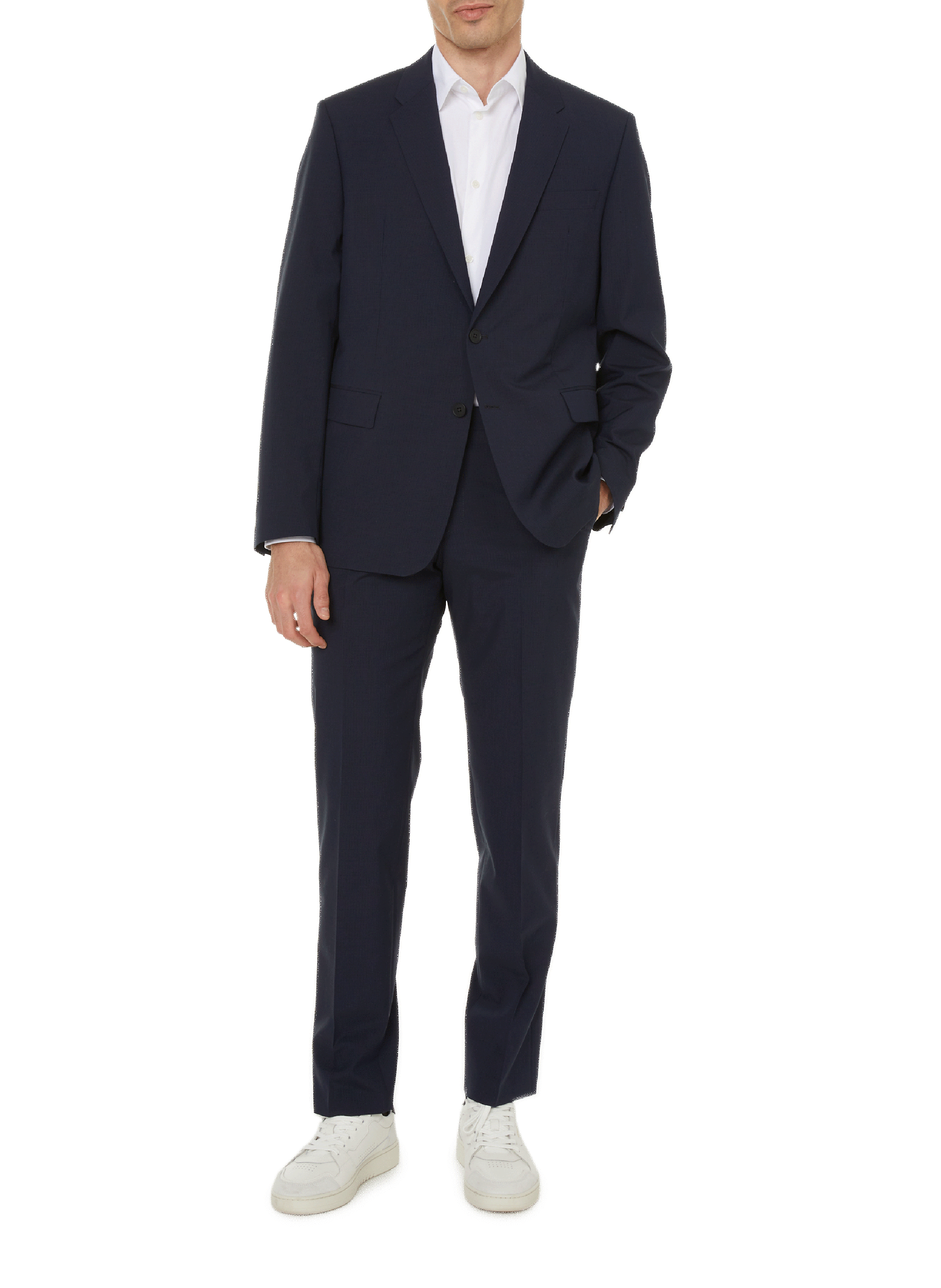 Wool suit jacket SAISON 1865 Blue