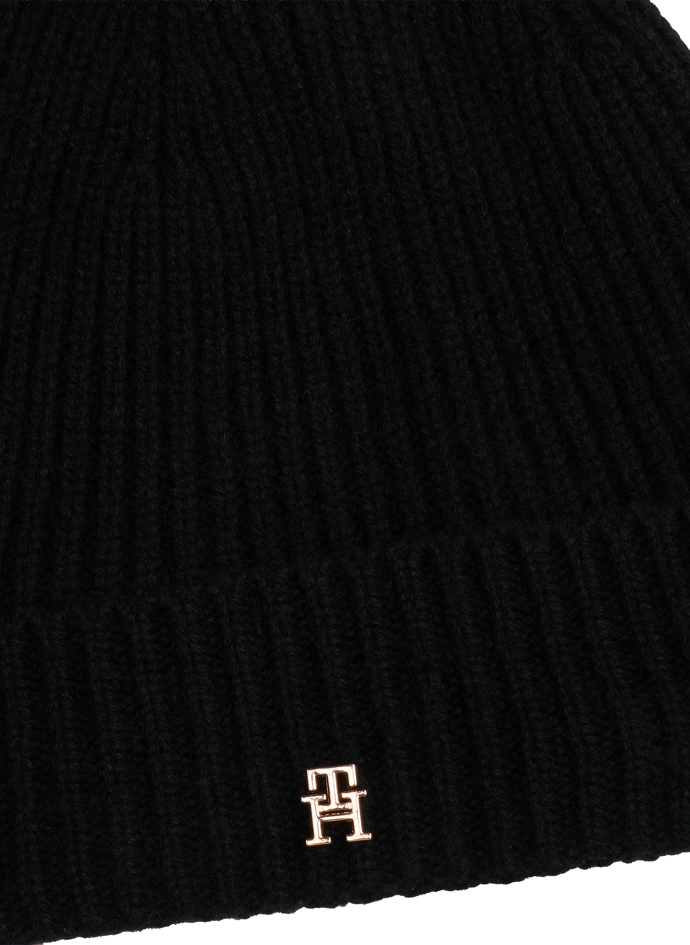 Bonnet en cachemire TOMMY HILFIGER Noir
