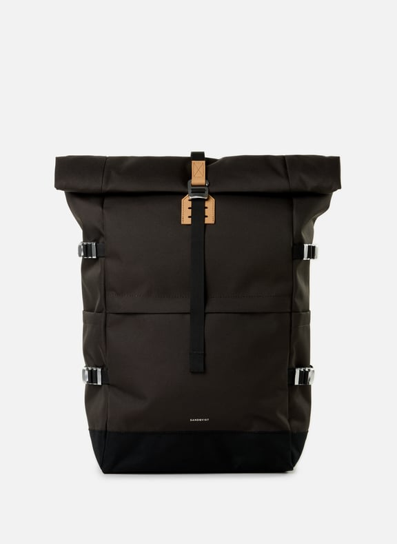 Sac à dos Icon Rolltop L Marron by SANDQVIST SANDQVIST Sac à dos Icon Rolltop L Marron