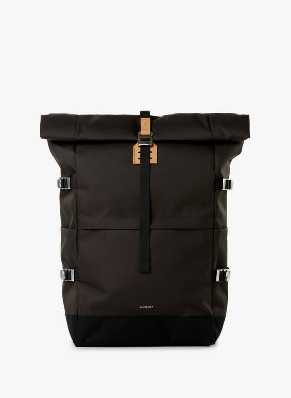 Sac à dos Icon Rolltop L | Marron by SANDQVIST Sac à dos Icon Rolltop L Marron