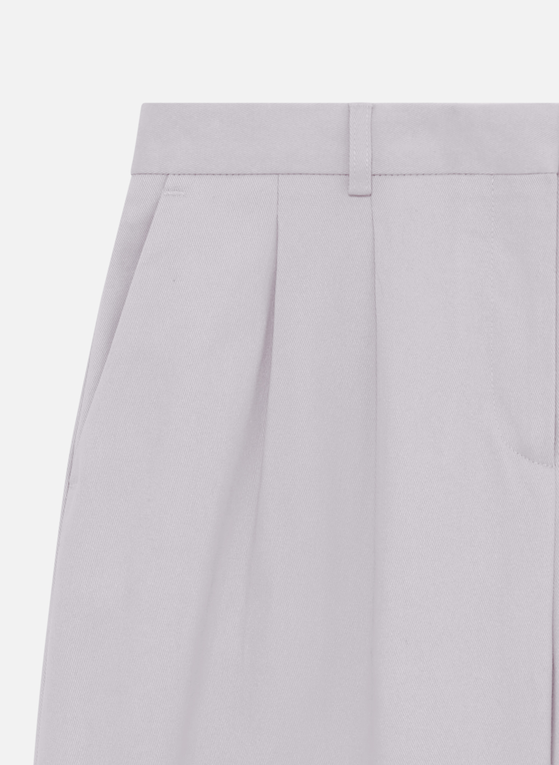 Pantalon de tailleur droit THE KOOPLES Violet