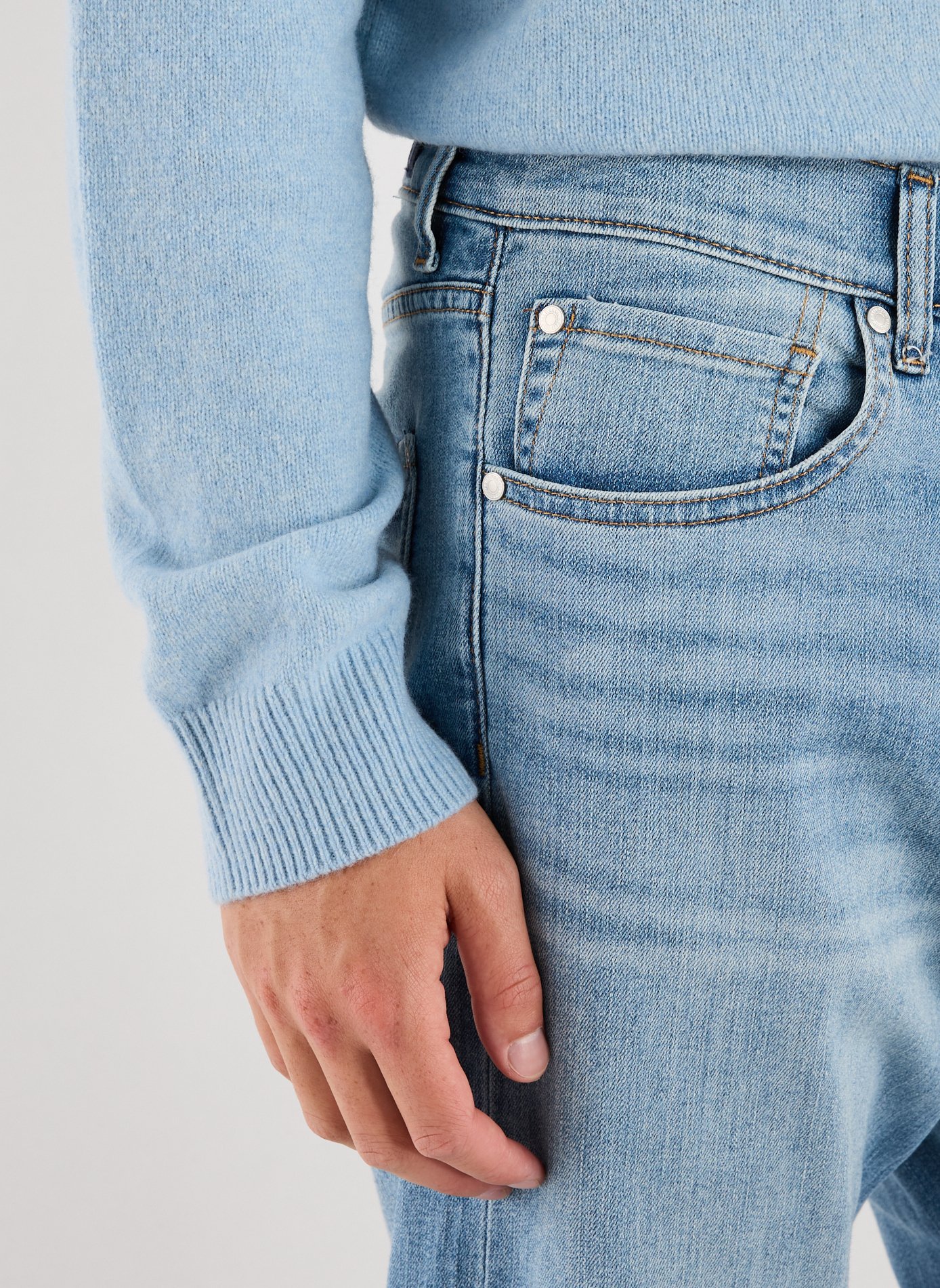 Contrast Jeans 7 FOR ALL MANKIND Blue