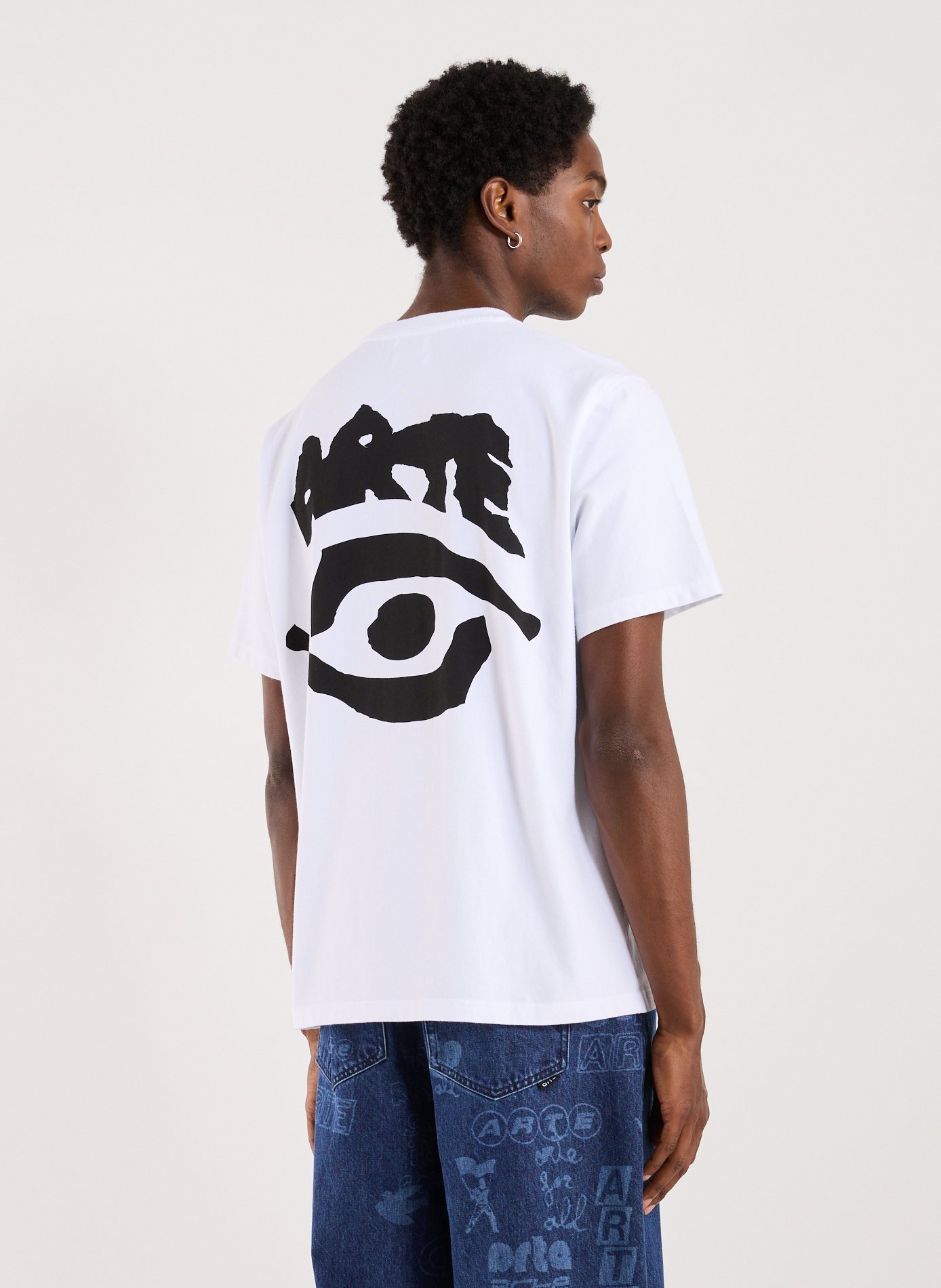 Biker-style cotton t-shirt ARTE ANTWERP White