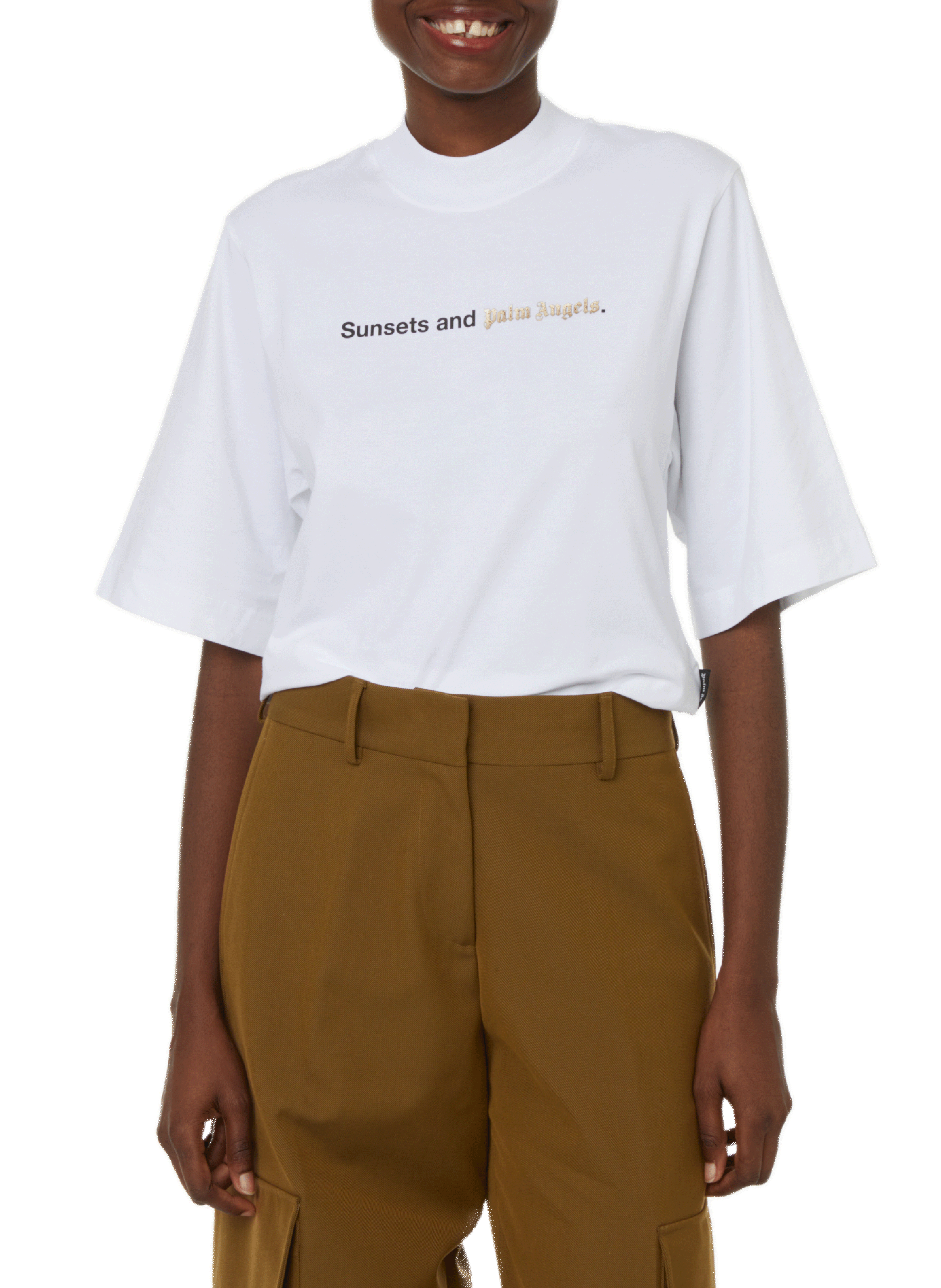 PALM ANGELS Sunsets T-shirt White