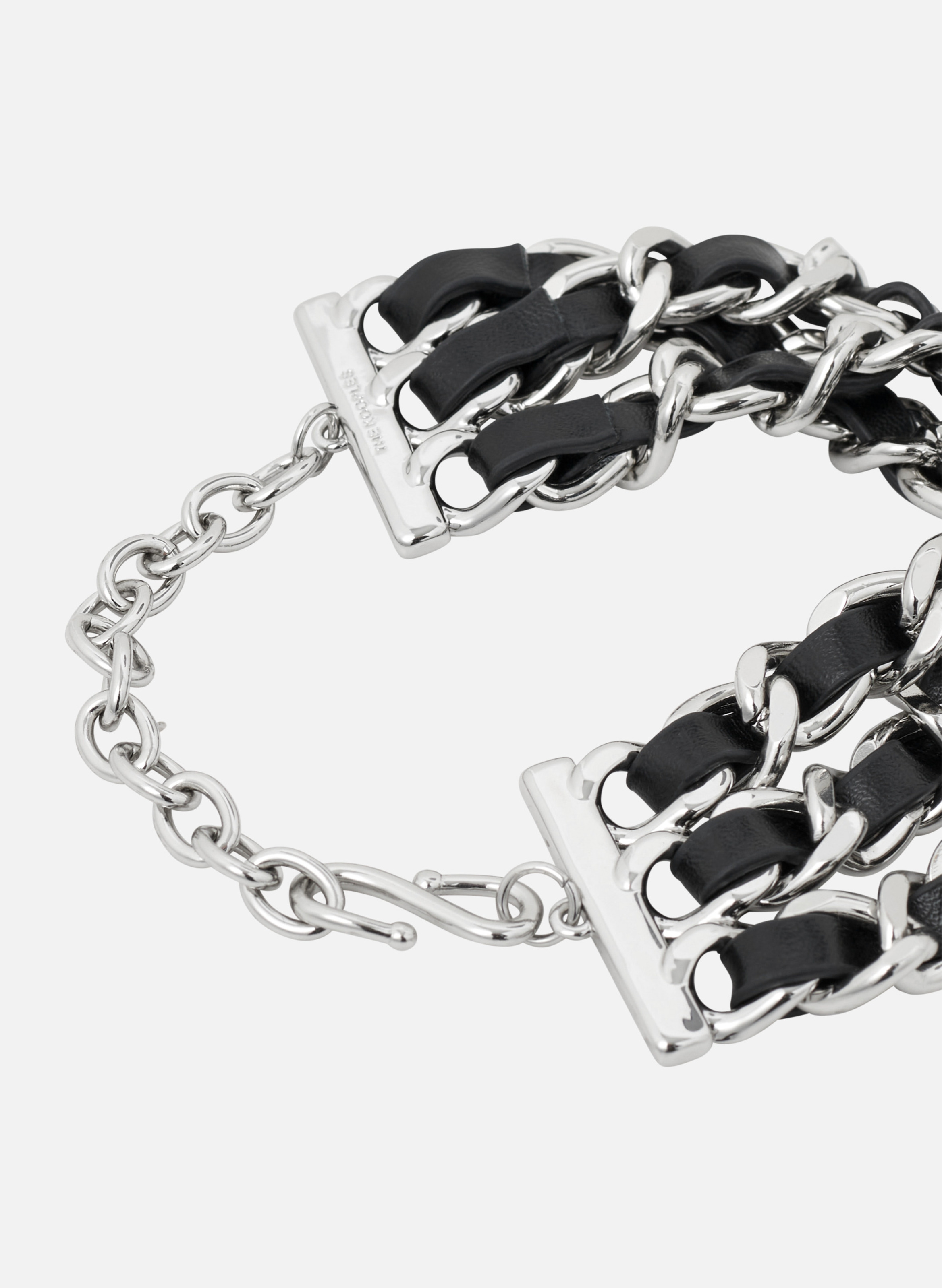 Bracelet chaînes argenté THE KOOPLES Gris