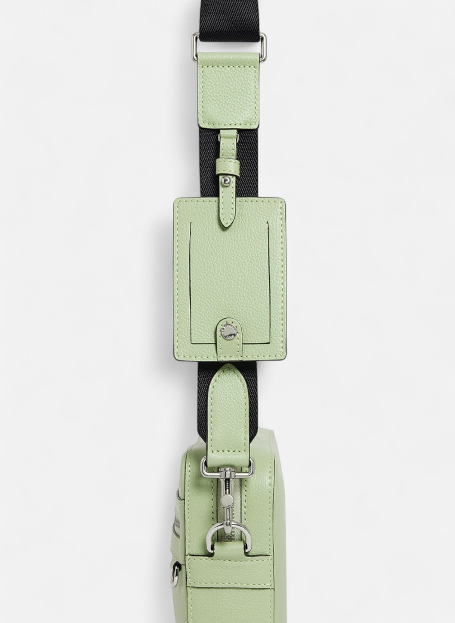 Petite sacoche emile en cuir grainé LE TANNEUR Vert