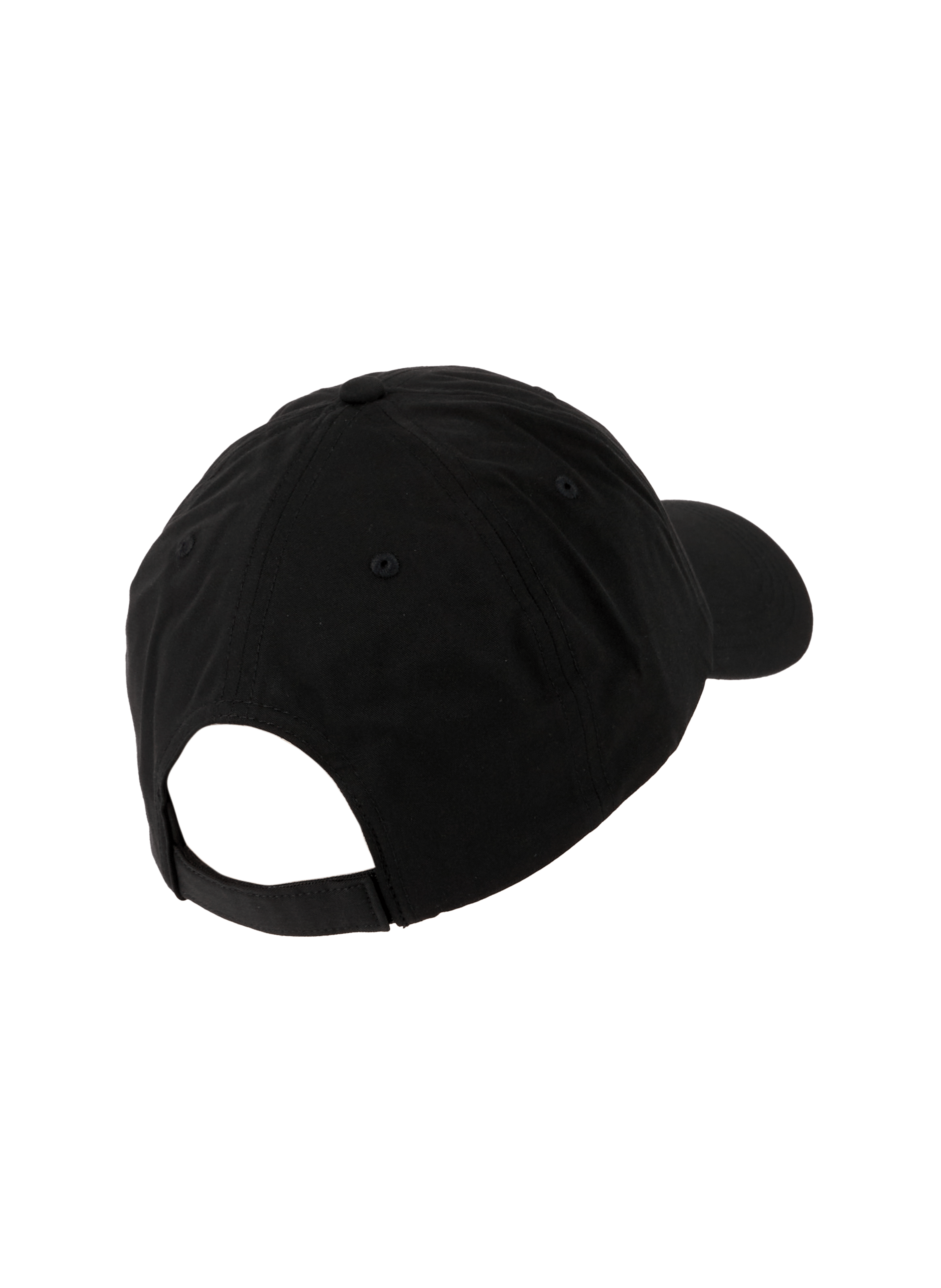 Casquette brodée en coton TOMMY HILFIGER Noir