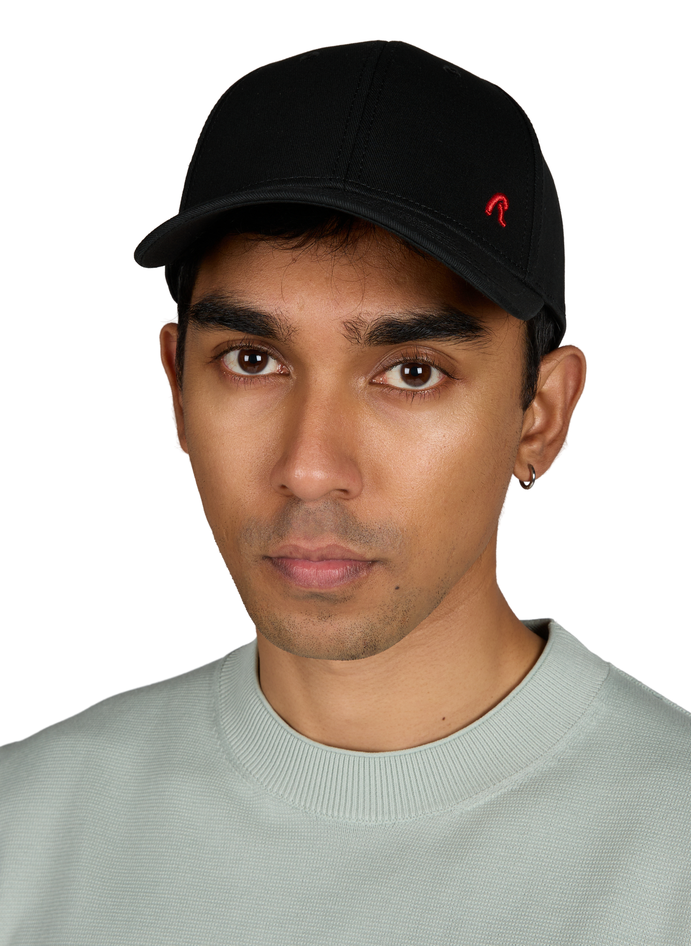 Casquette brodée en coton REPLAY Noir