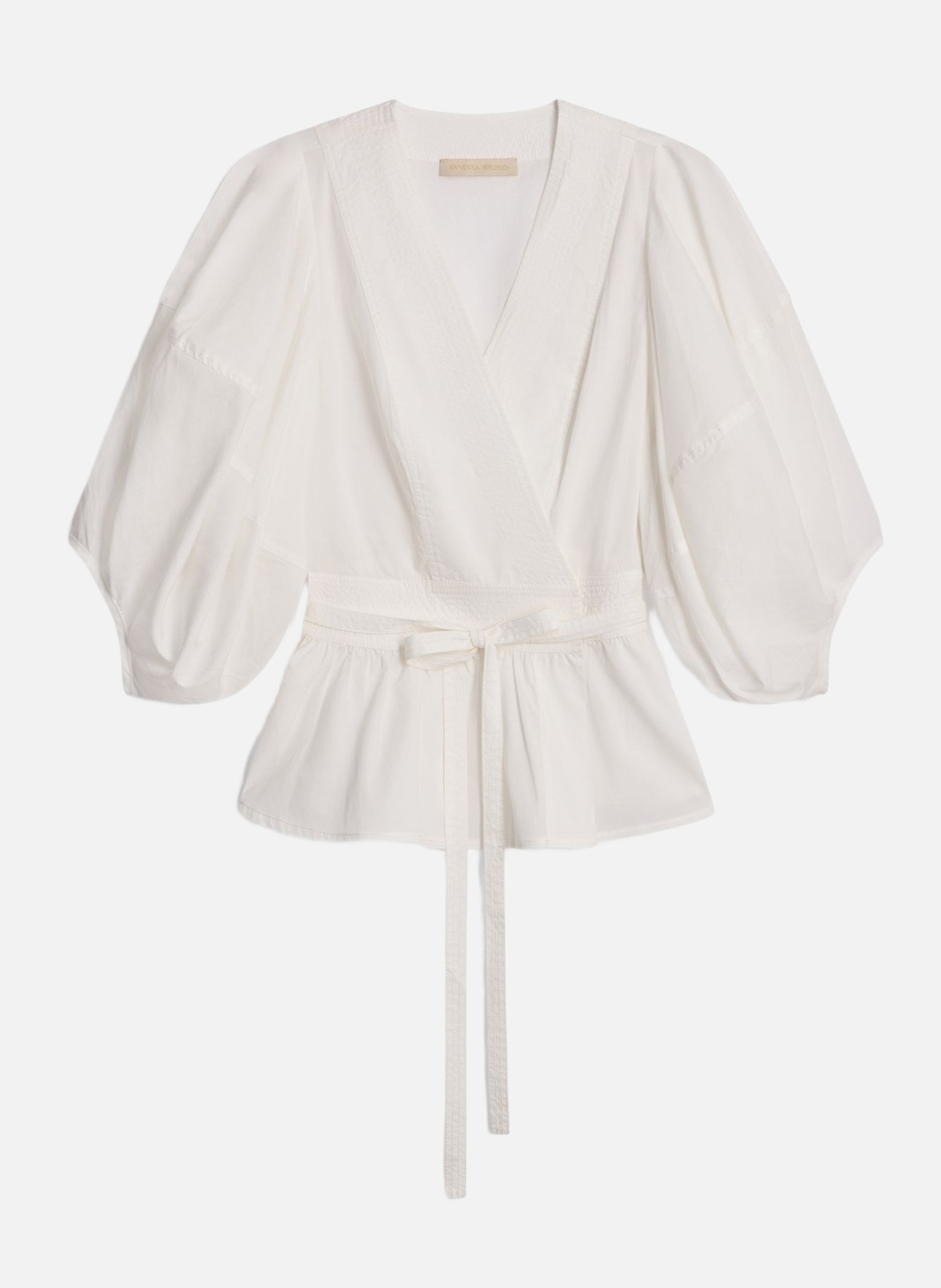 Blouse gunner VANESSA BRUNO Blanc