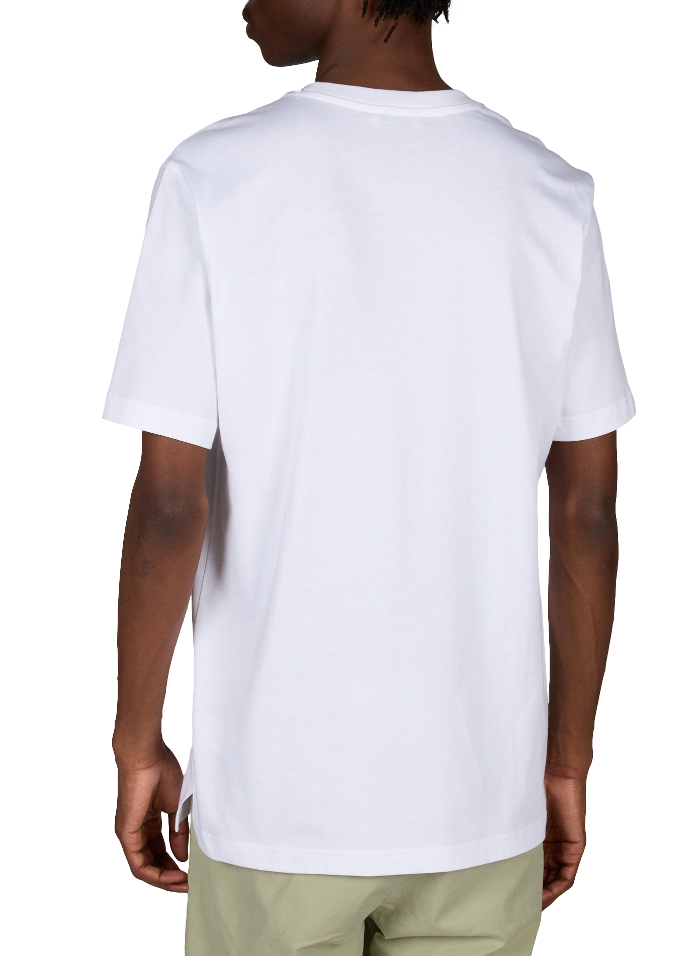 Tee-shirt droit uni ETON White