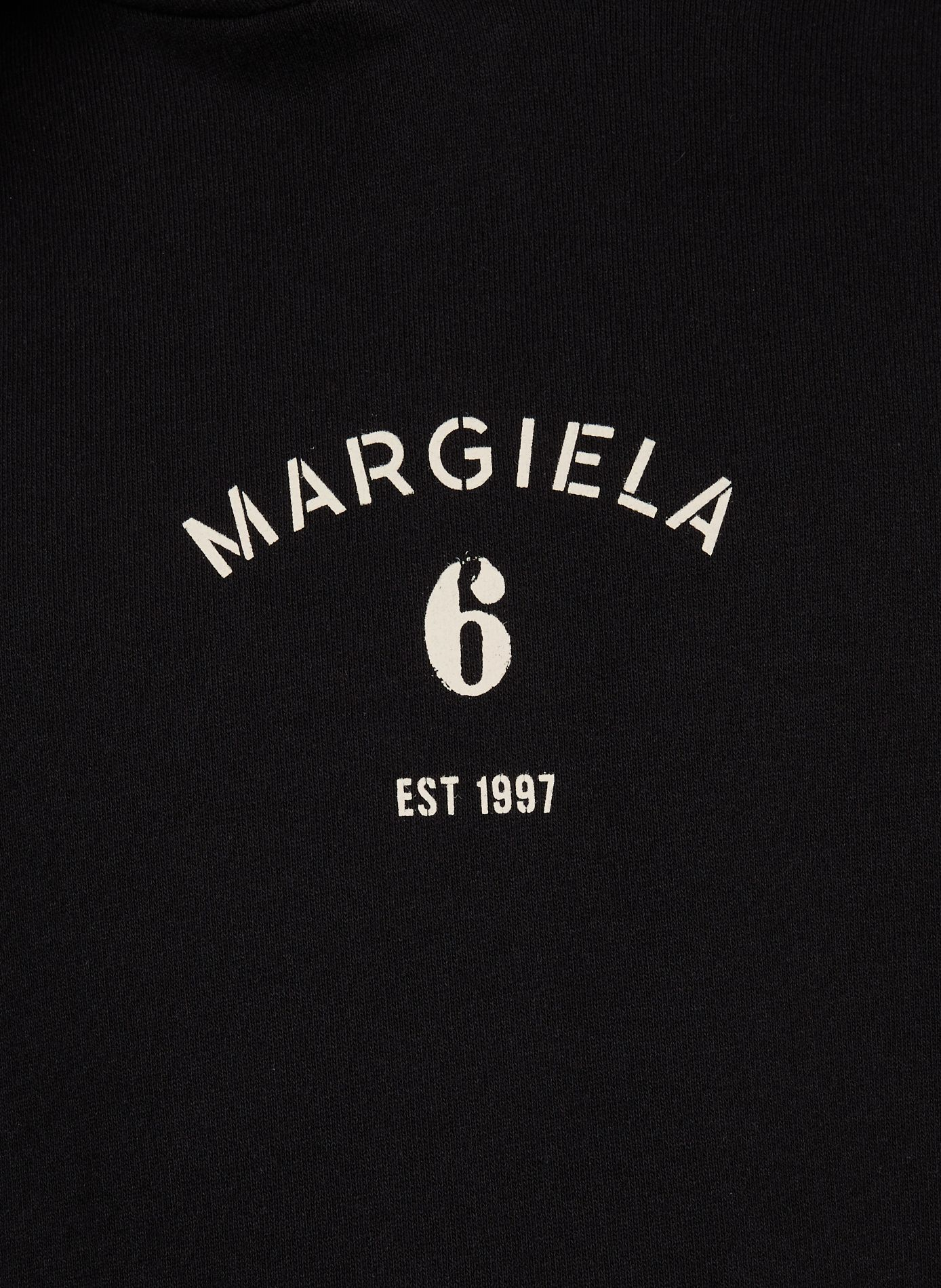 Oversized Hoodie MAISON MARGIELA Black