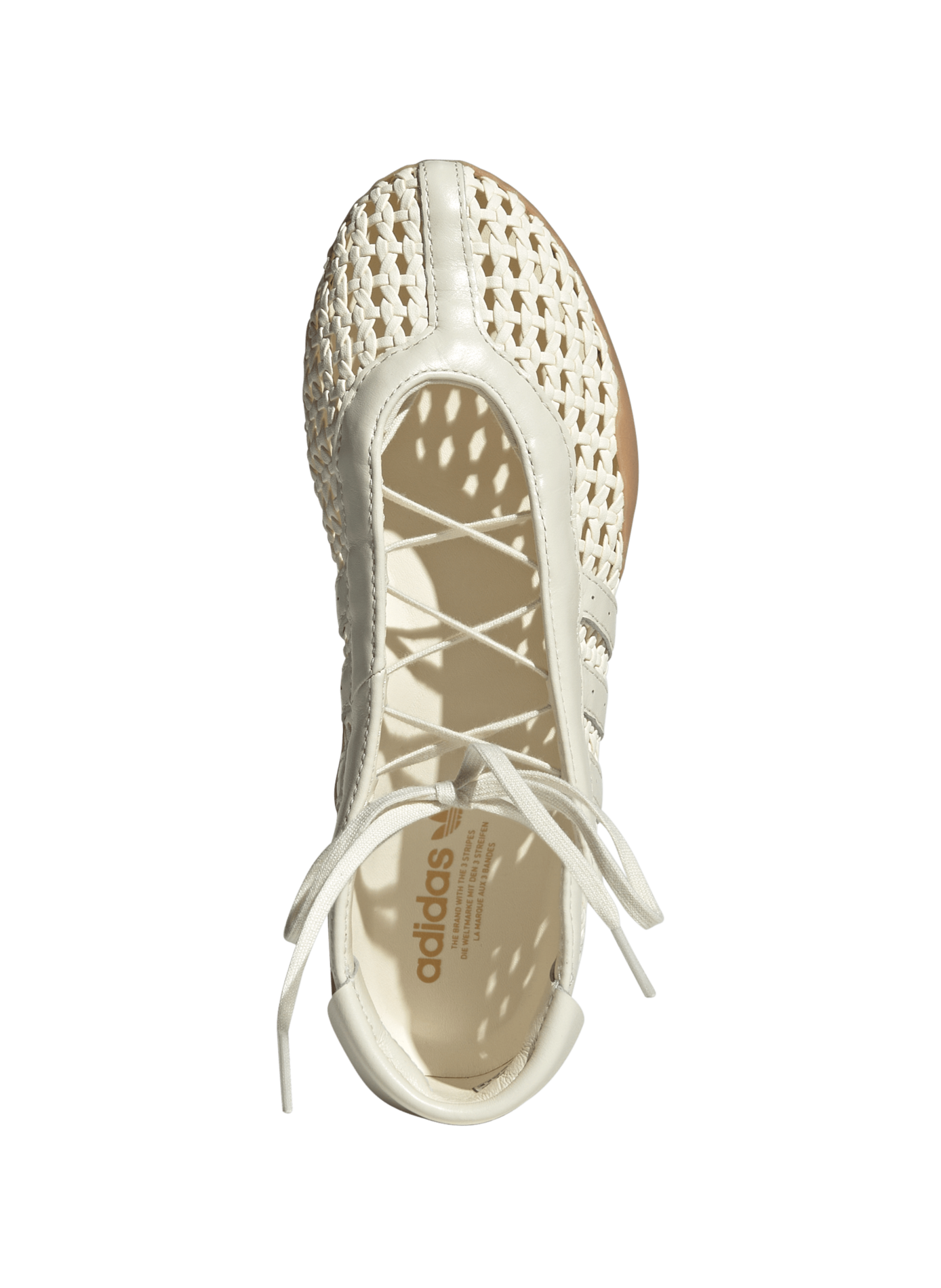 Ballerines Taekwondo Mei à lacets  ADIDAS Beige
