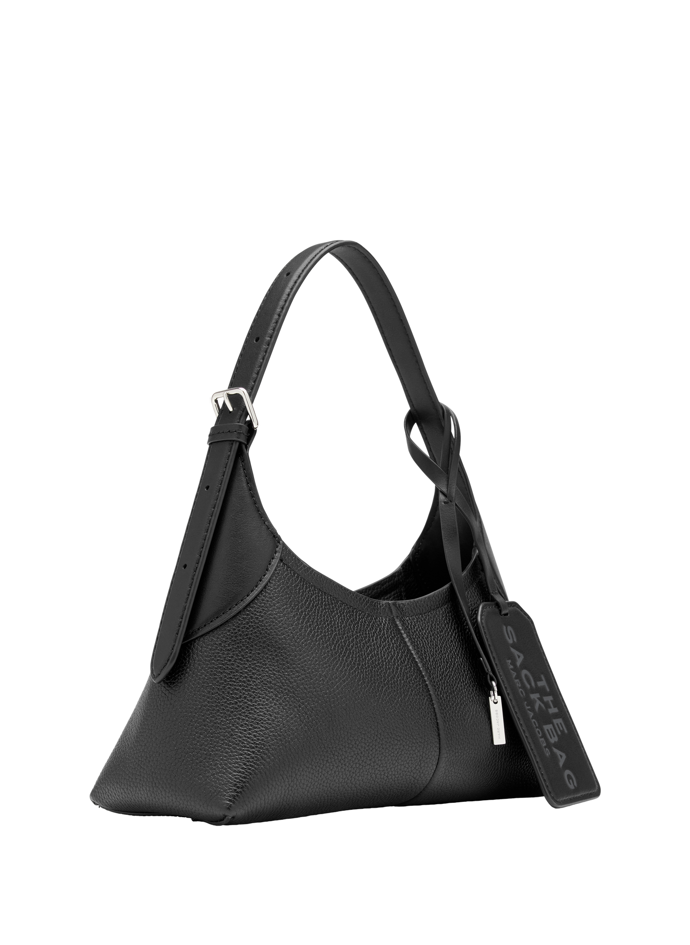 Sac à main The Small Belted en cuir MARC JACOBS Noir