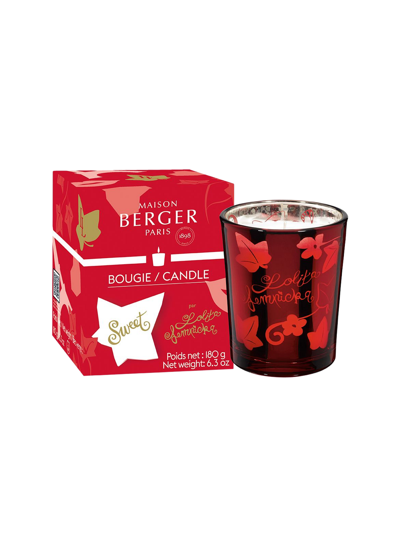 Bougie BERGER Rot