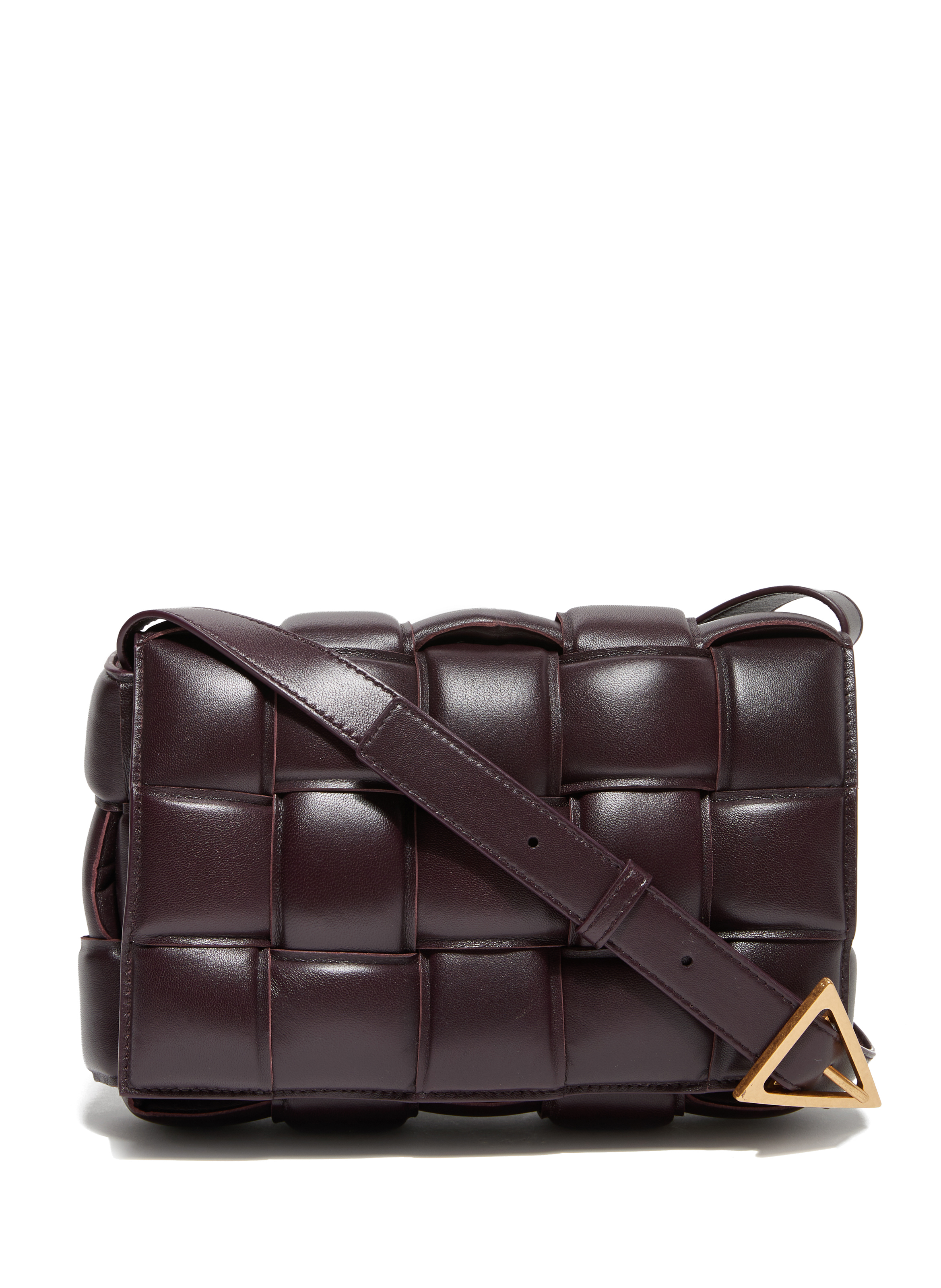 BOTTEGA VENETA Padded Cassette leather bag Brown