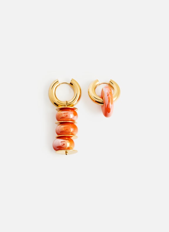 Gold-plated brass earrings TIMELESS PEARLY Gold-plated brass earrings TIMELESS PEARLY