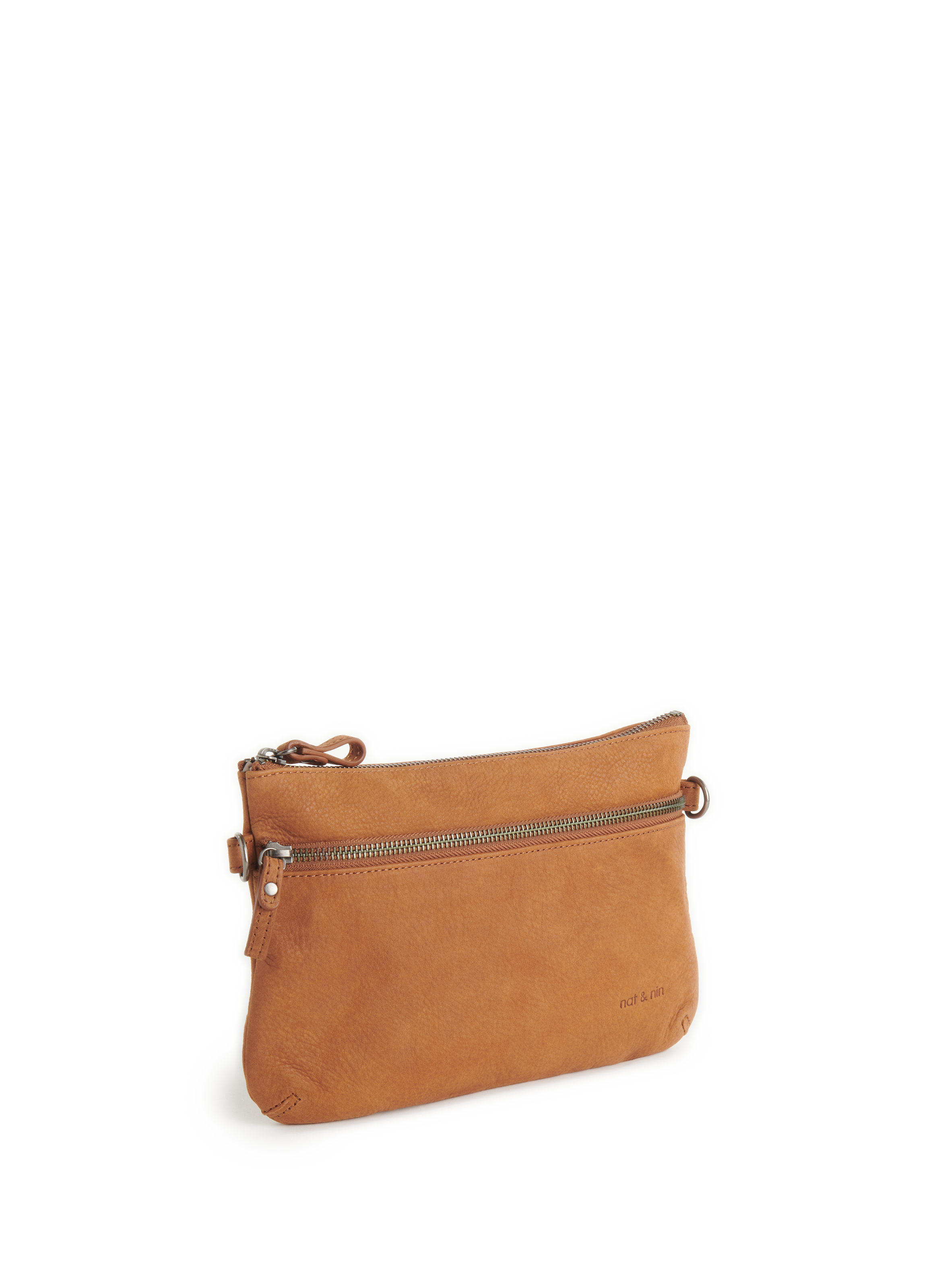 Vicky pouch bag NAT & NIN Brown
