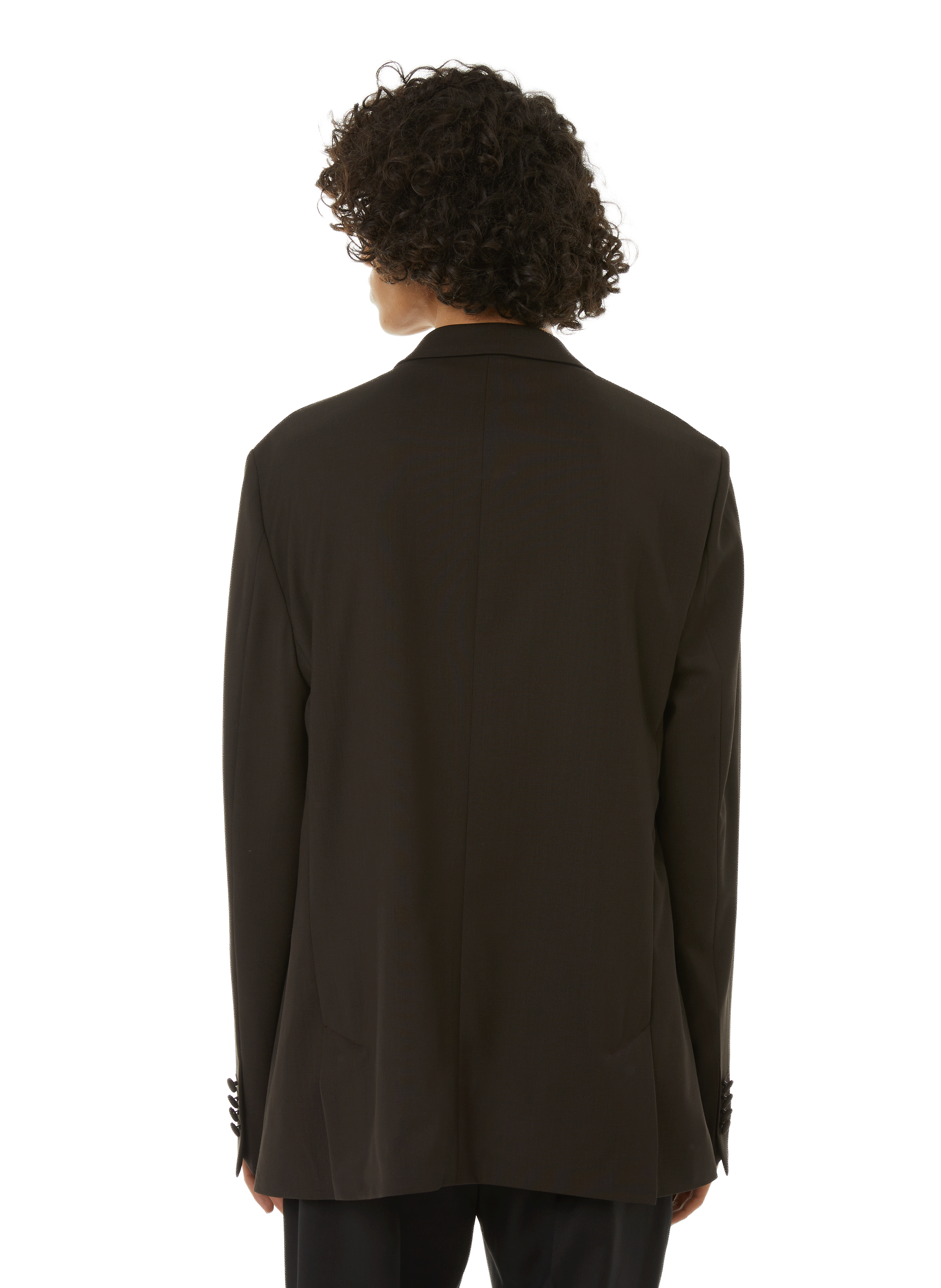 Houndstooth wool jacket SAISON 1865 Brown