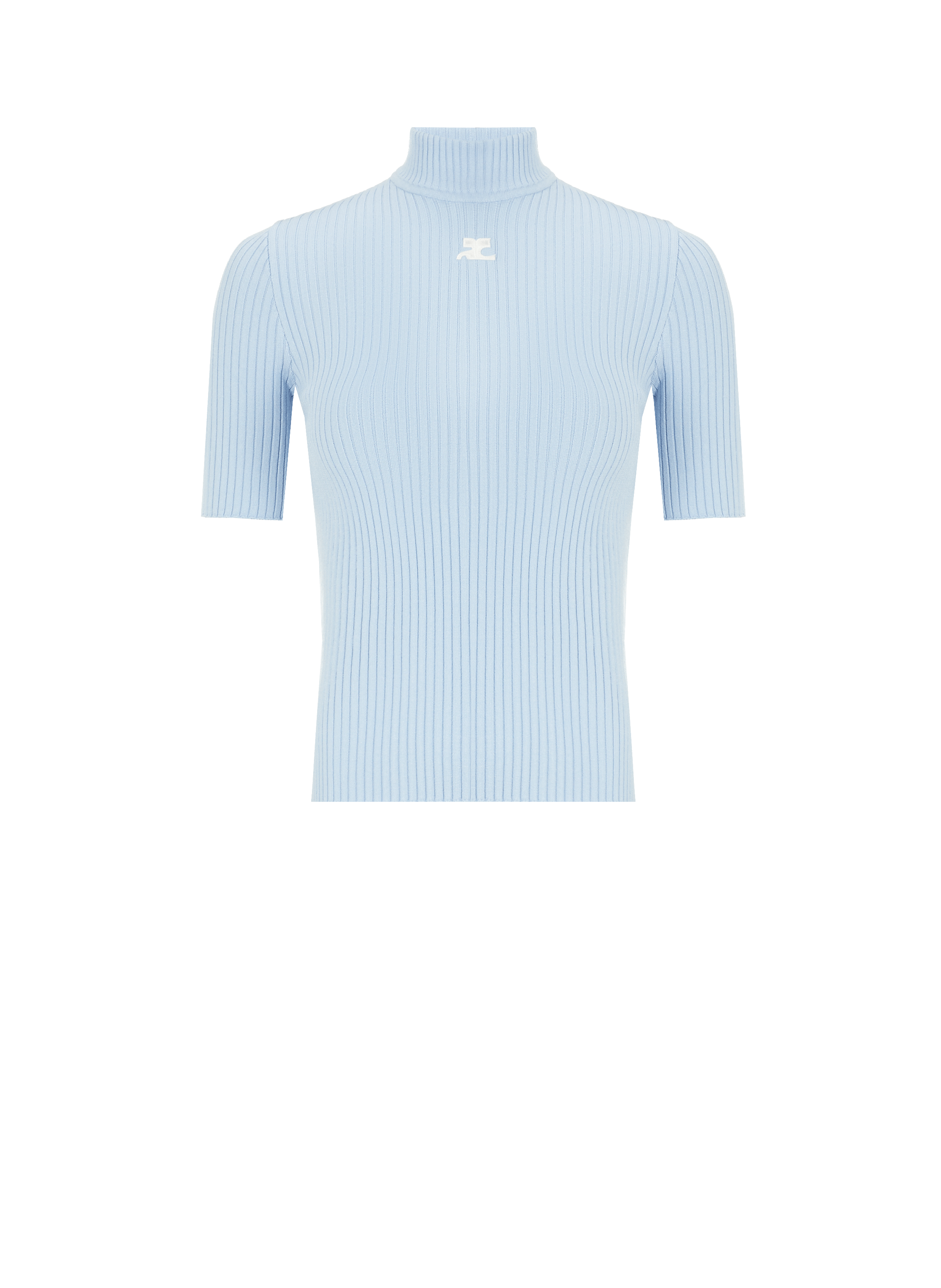 Pull en maille en polyester mélangé