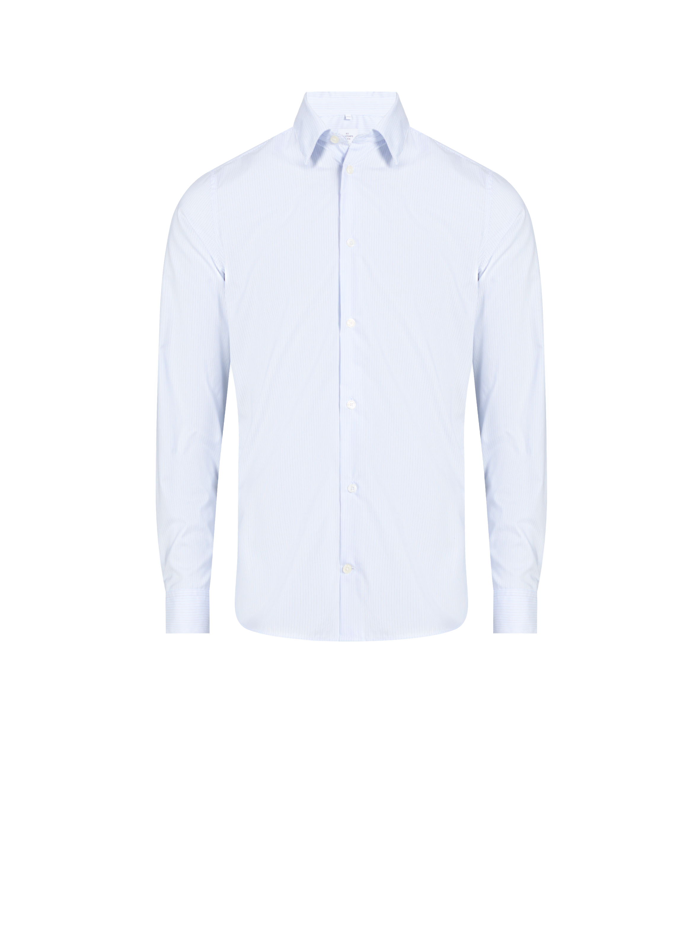 AU PRINTEMPS PARIS Chemise rayée en coton  Bleu