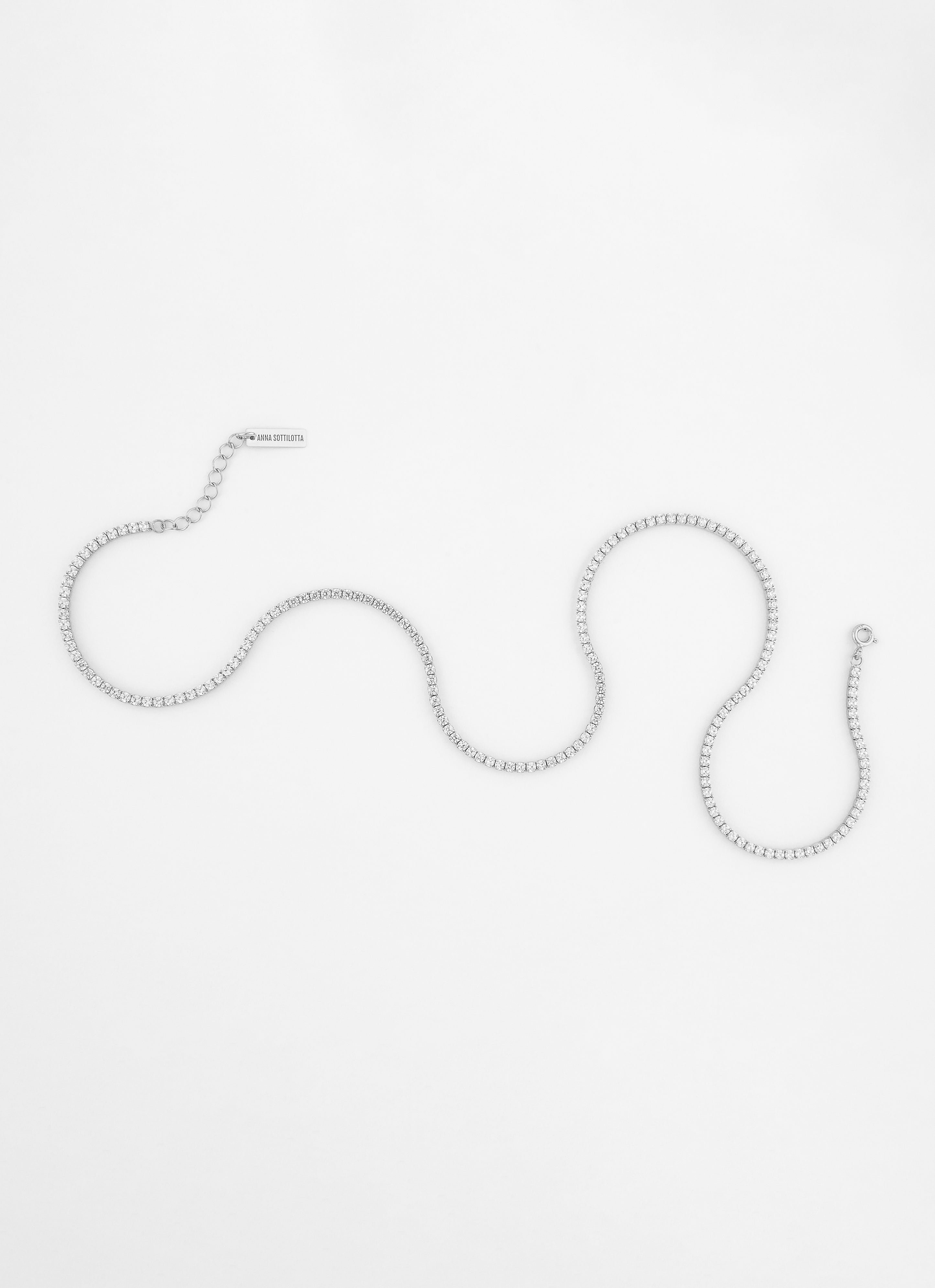 Collier river argent 925 ANNA SOTTILOTTA Argent