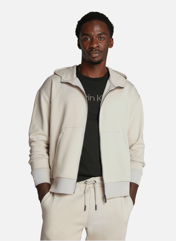 Hoodie en coton Beige by CALVIN KLEIN CALVIN KLEIN Hoodie en coton Beige
