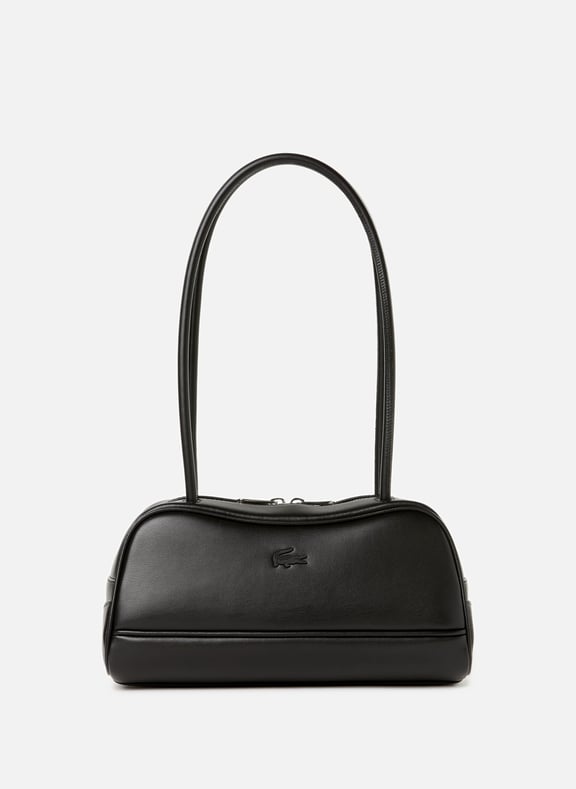Sac Lora en cuir mélangé Noir by LACOSTE LACOSTE Sac Lora en cuir mélangé Noir