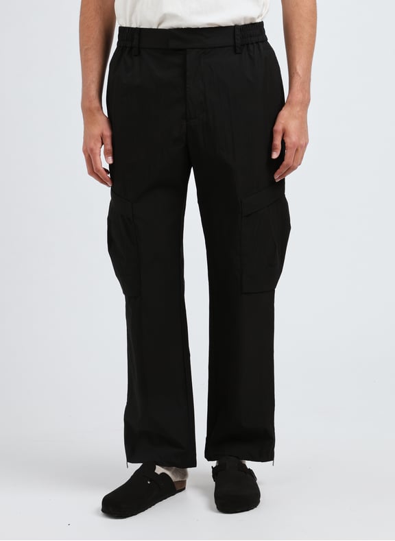 Pantalon Tech Cargo Noir by REPRESENT REPRESENT Pantalon Tech Cargo Noir