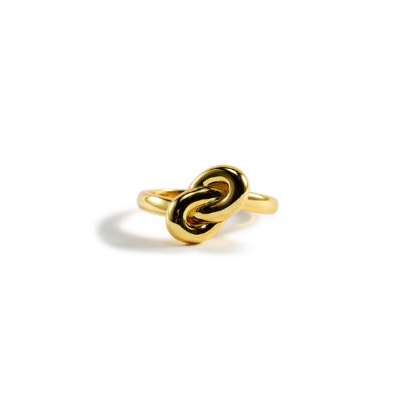Bague noeud en acier Bague noeud en acier