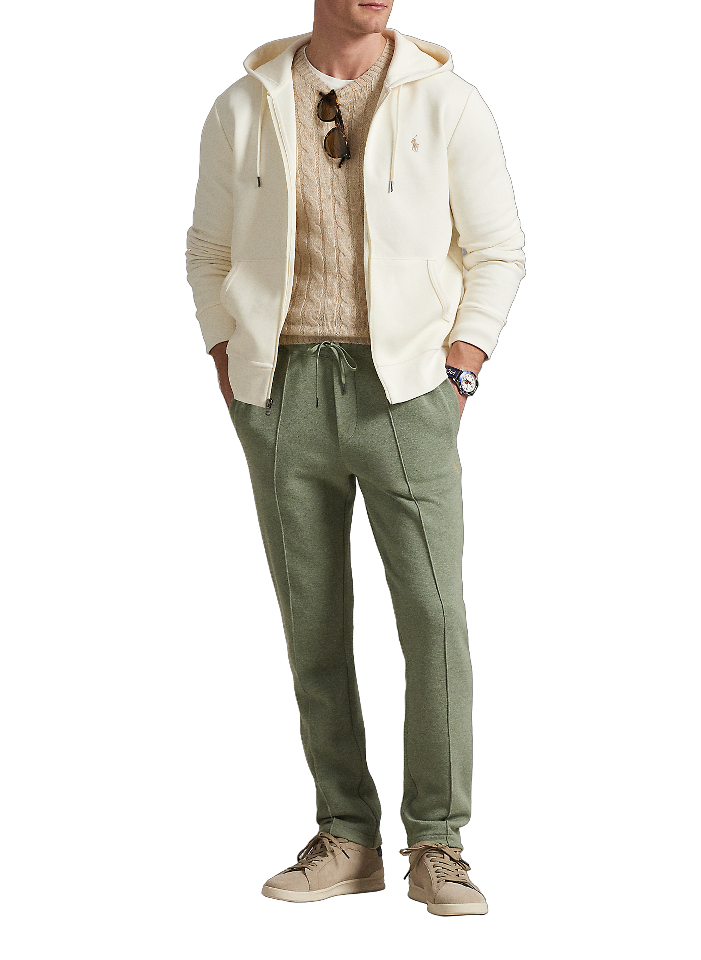 Zip-up hoodie POLO RALPH LAUREN Beige