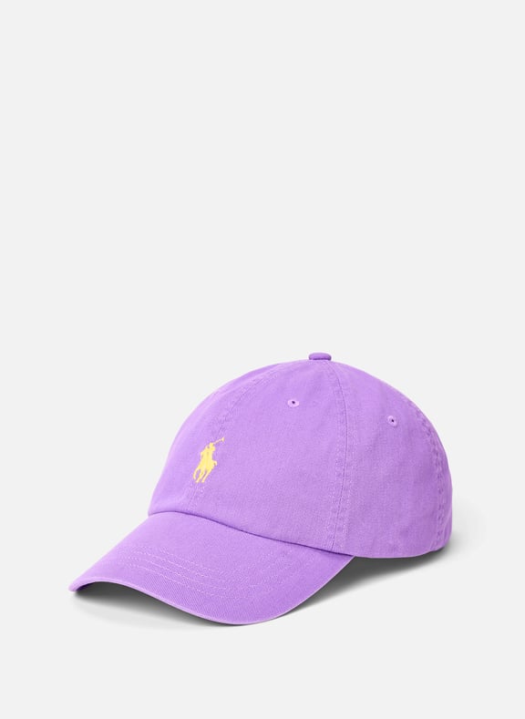 Casquette à logo en coton Violet by POLO RALPH LAUREN POLO RALPH LAUREN Casquette à logo en coton Violet