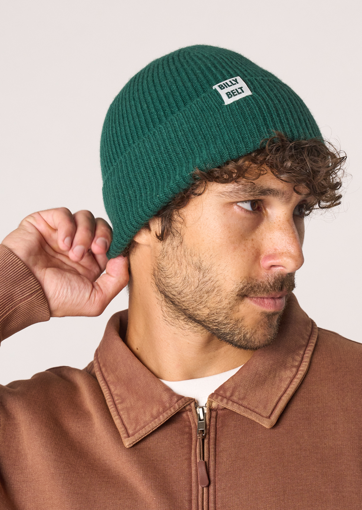 Bonnet en laine BILLYBELT Vert