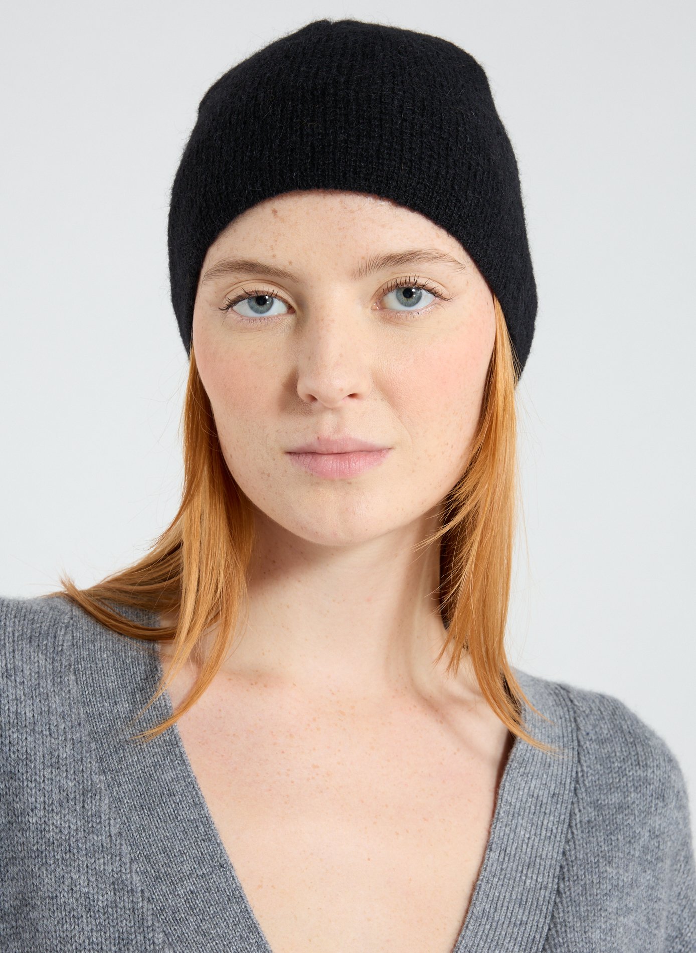 Bonnet en laine mélangée OUR LEGACY Noir