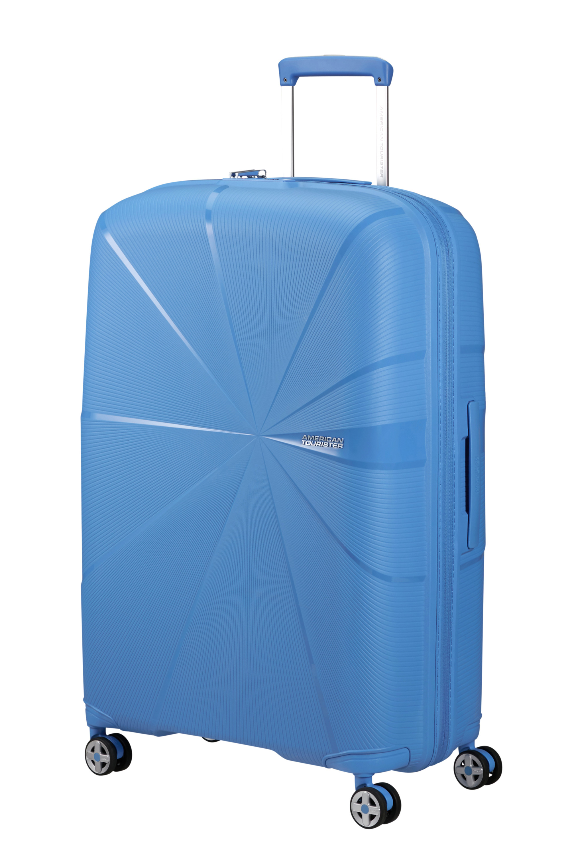 Starvibe valise 4 roues taille l AMERICAN TOURISTER Bleu