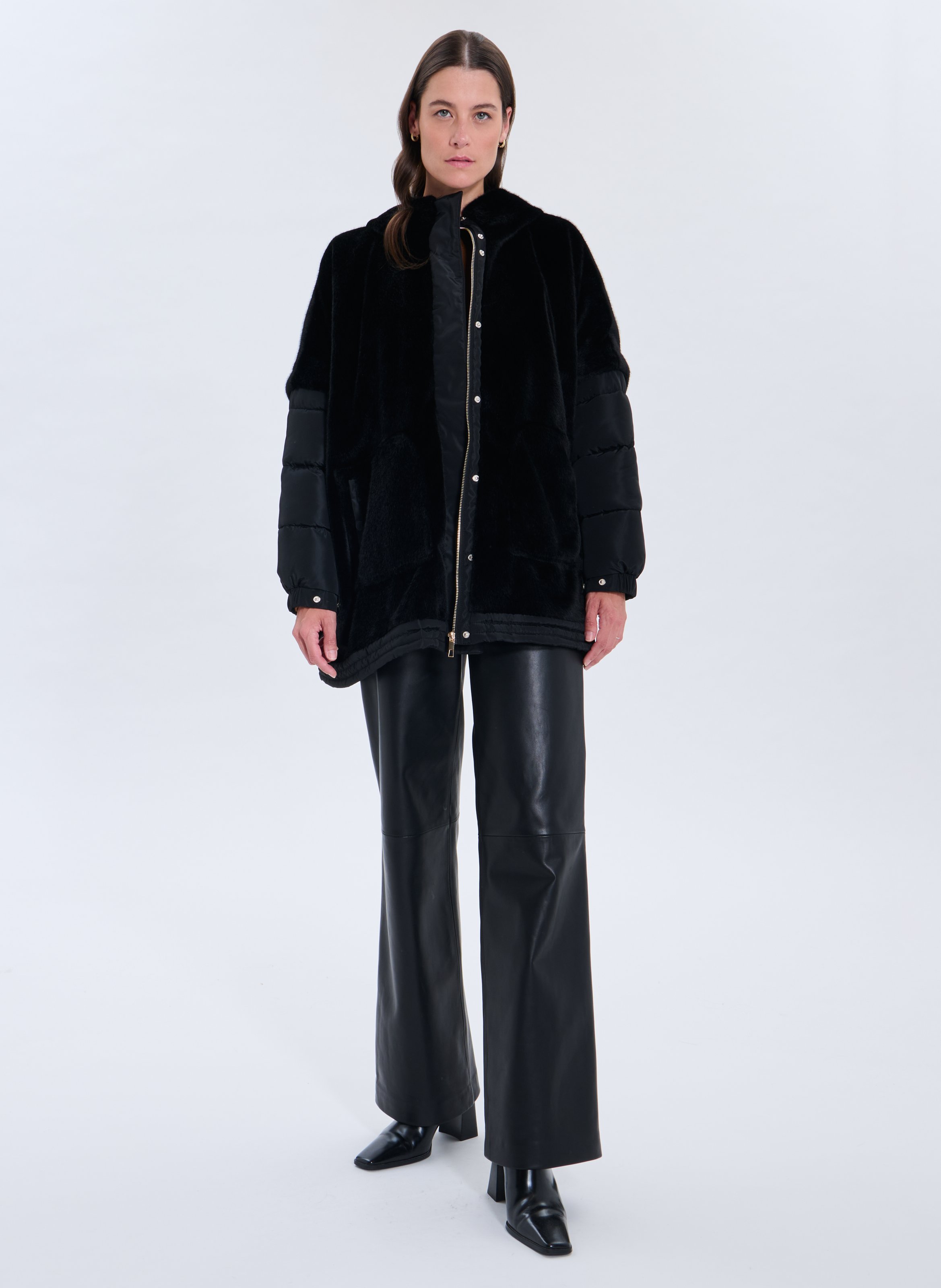 Manteau  marjolaine ZAPA Noir