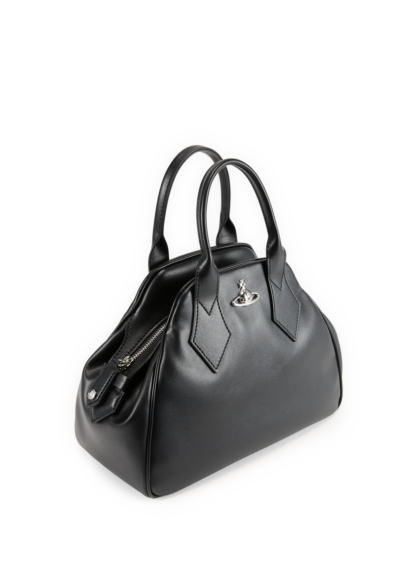 Zippered handbag VIVIENNE WESTWOOD Black