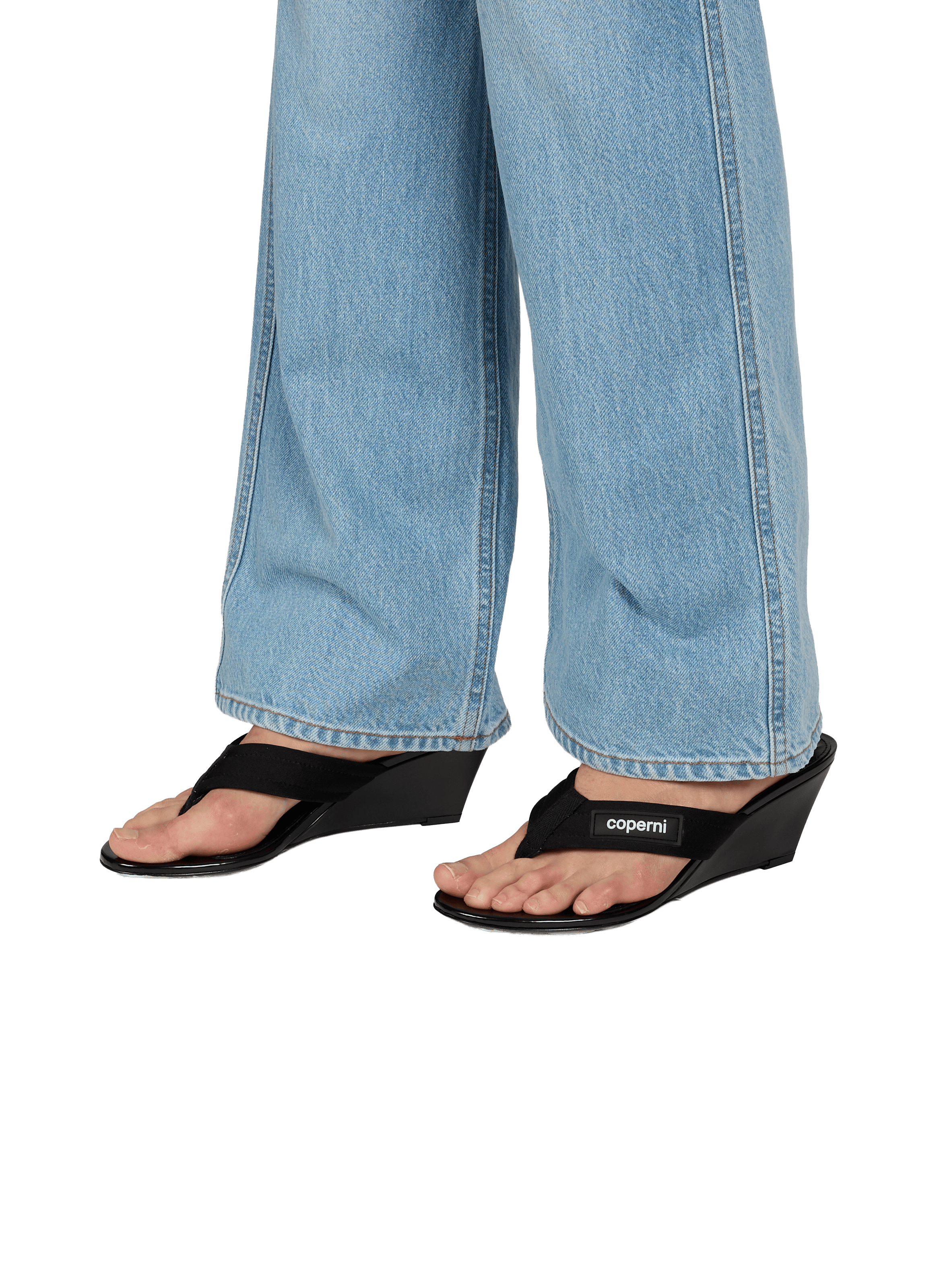 Wedge heel sandals COPERNI Black