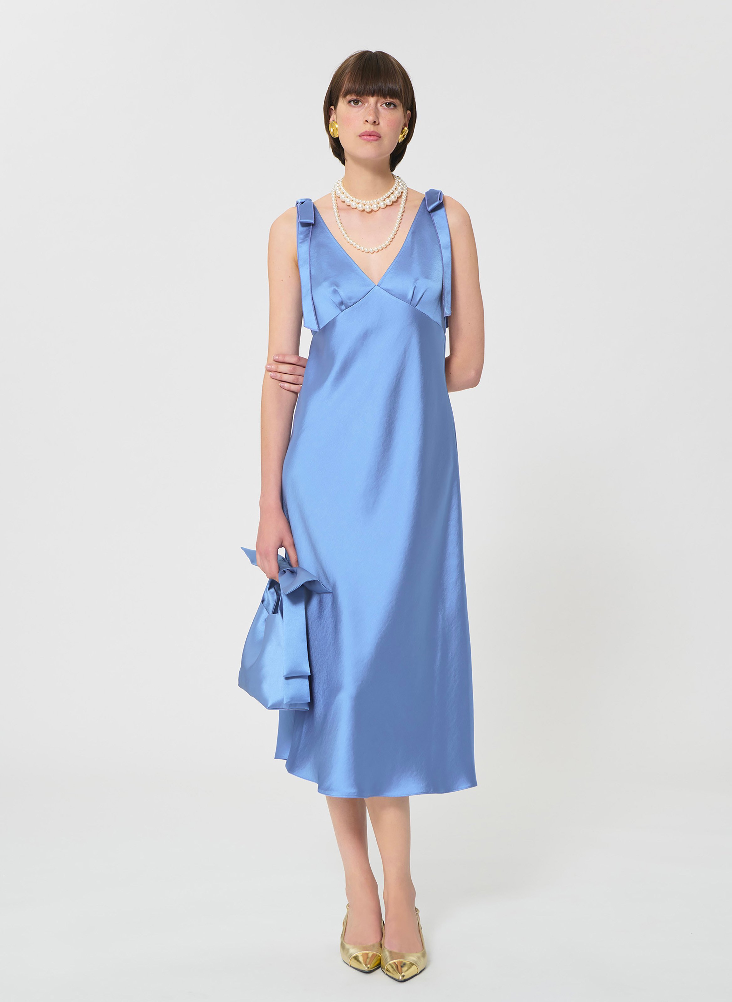 Robe romance TARA JARMON Jaune