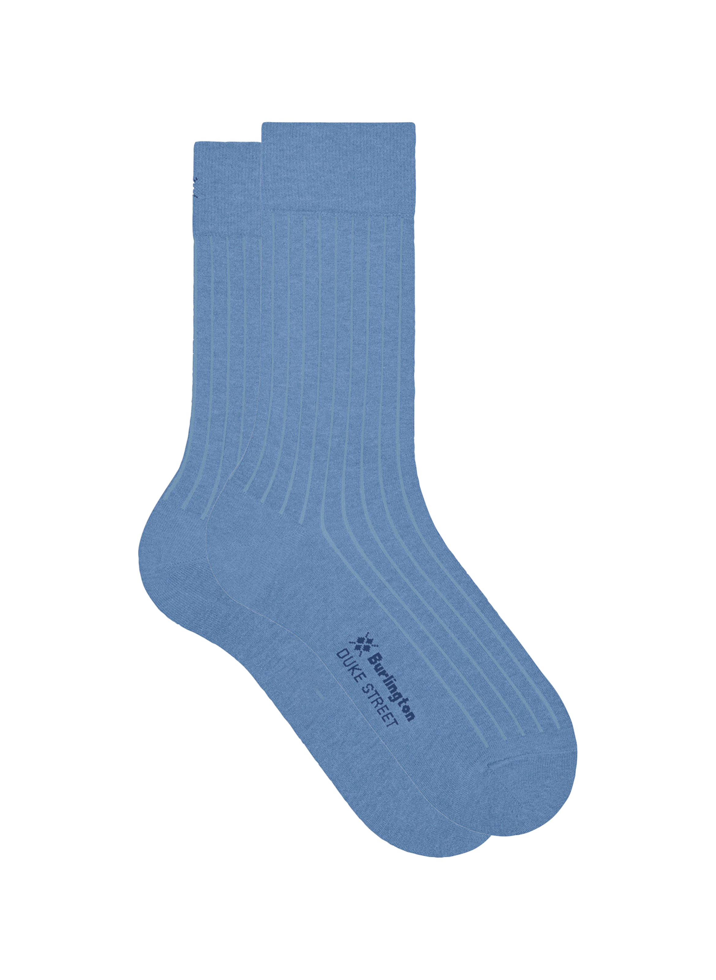 Calcetines altos de algodón mezclado BURLINGTON Azul