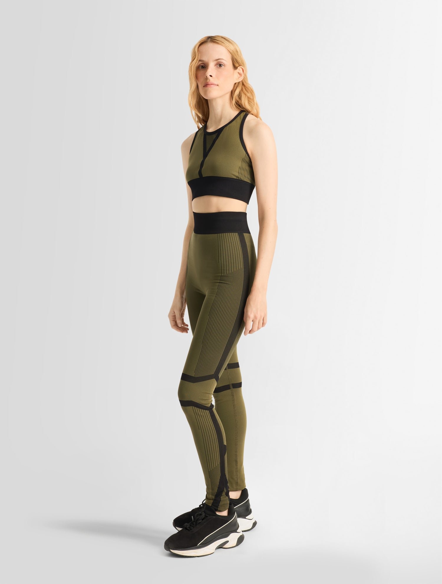 Legging nirael coupe ajustée FUSALP Kaki