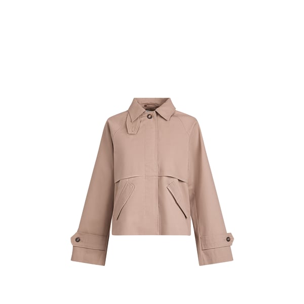 Veste droite à col classique Svada en coton Veste droite à col classique Svada en coton
