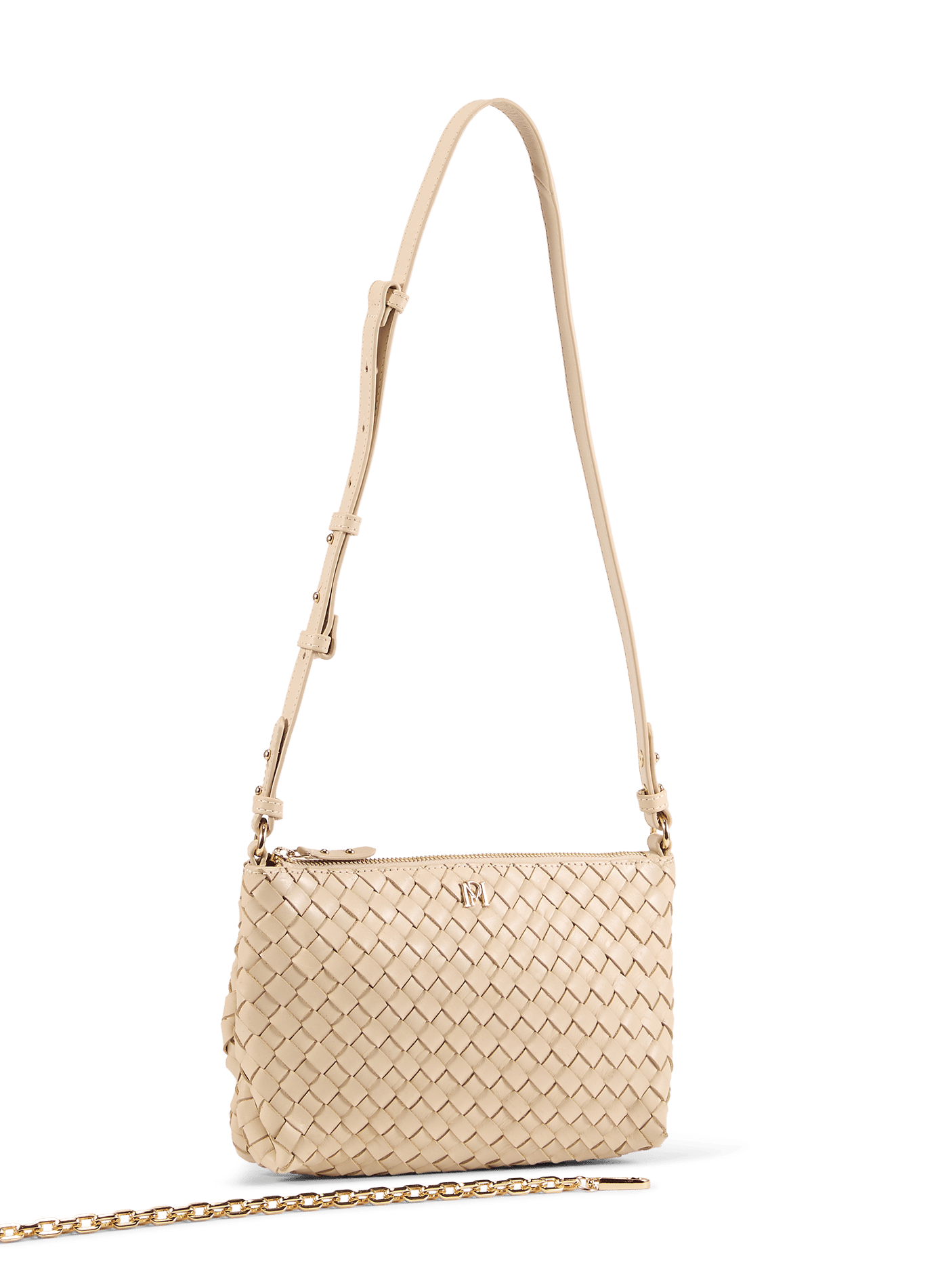 Serion leather handbag PETITE MENDIGOTE White